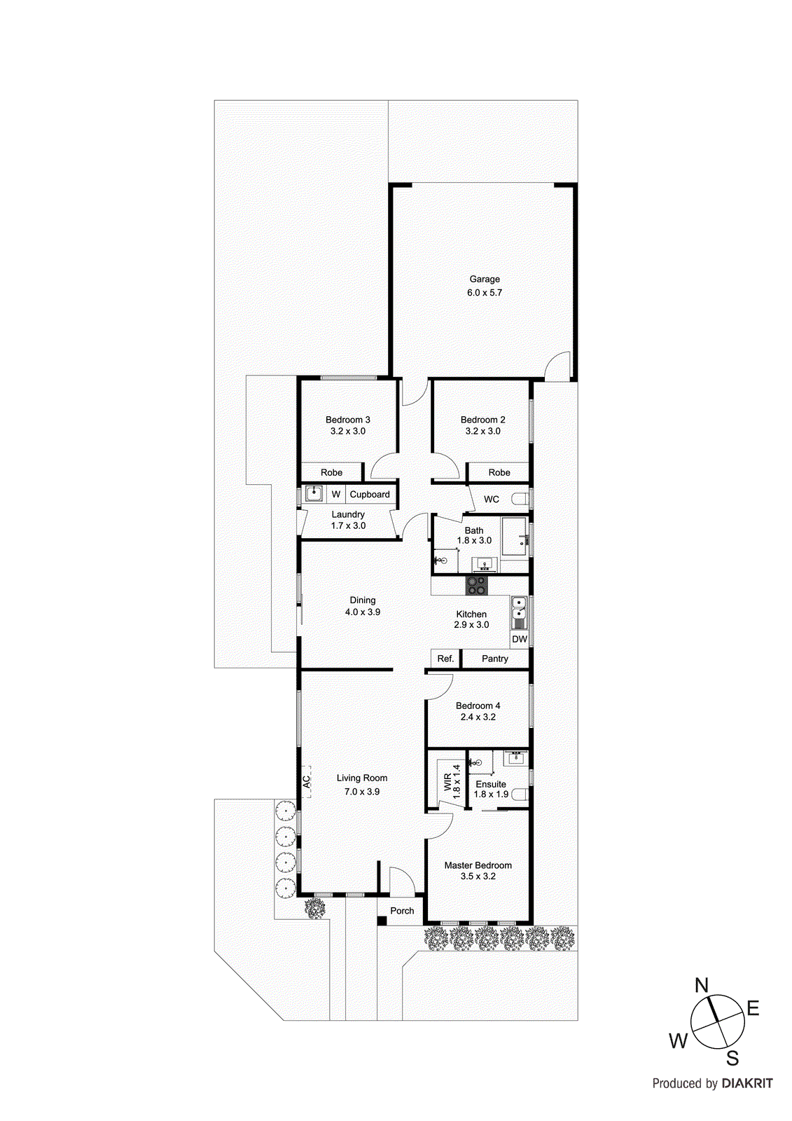 2 Rammer Way, Cranbourne East VIC 3977 - Floorplan