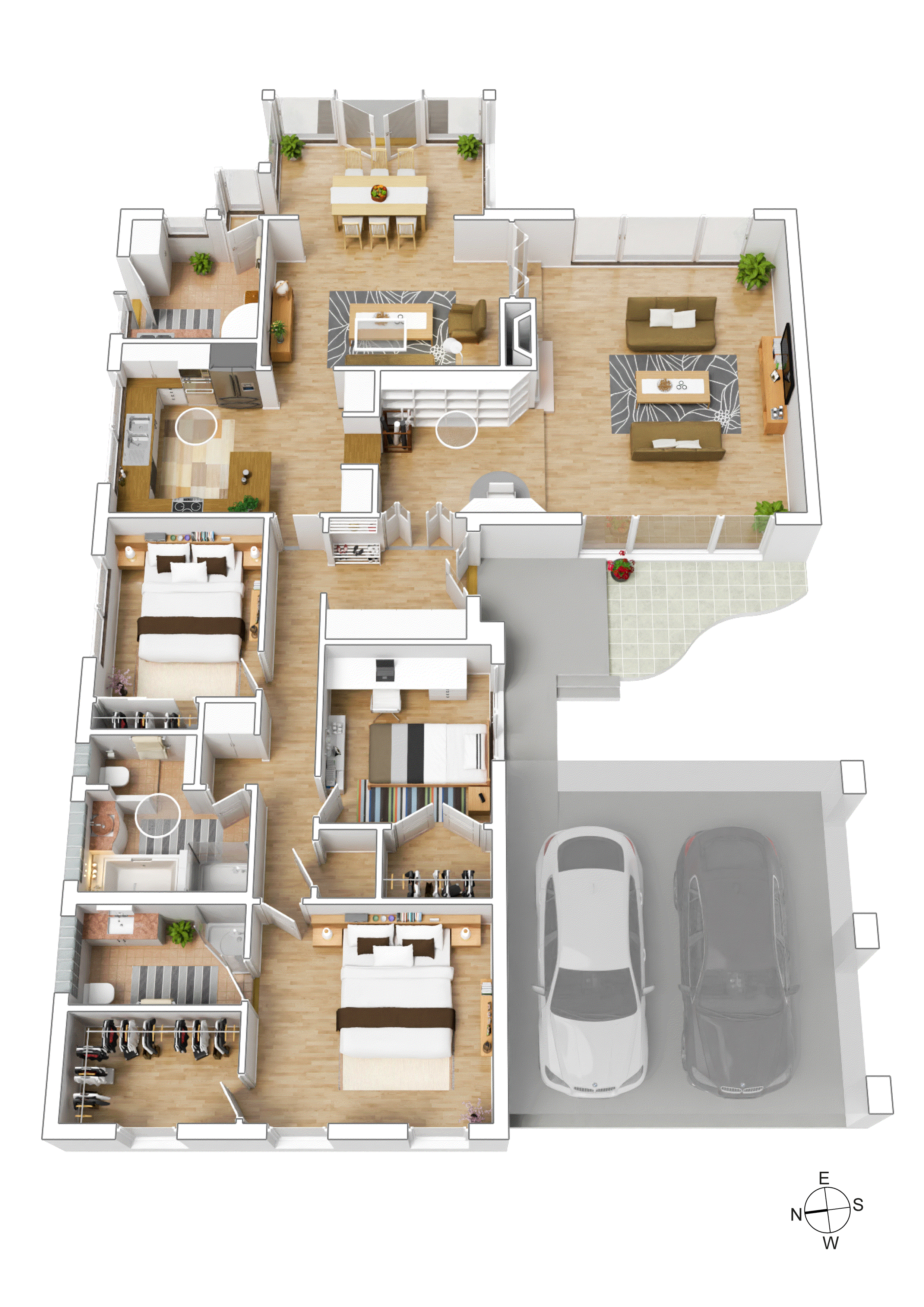 2 Rennison Court, Wheelers Hill VIC 3150 - Floorplan