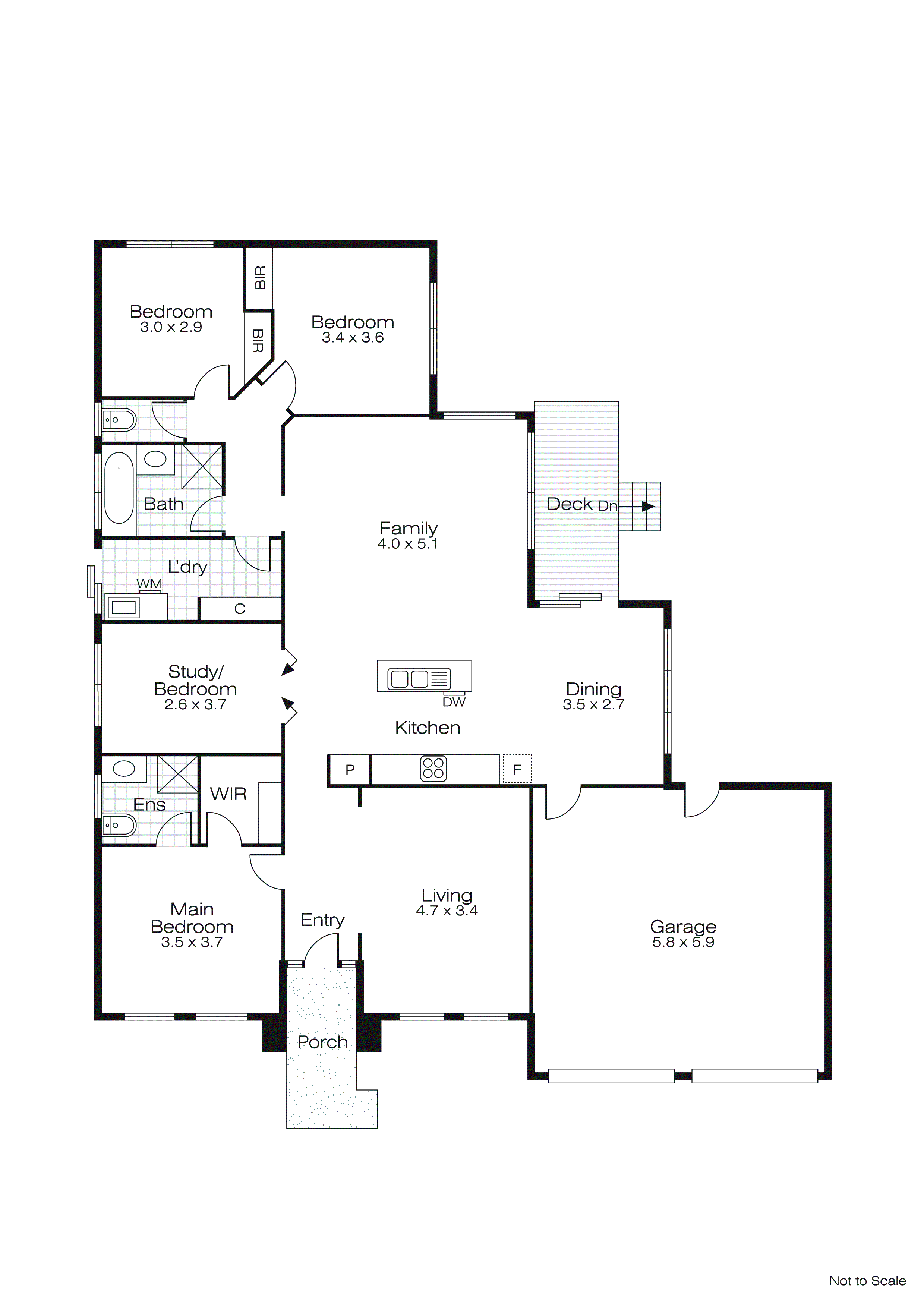 2 Rosewood Court, Mount Helen VIC 3350 - Floorplan