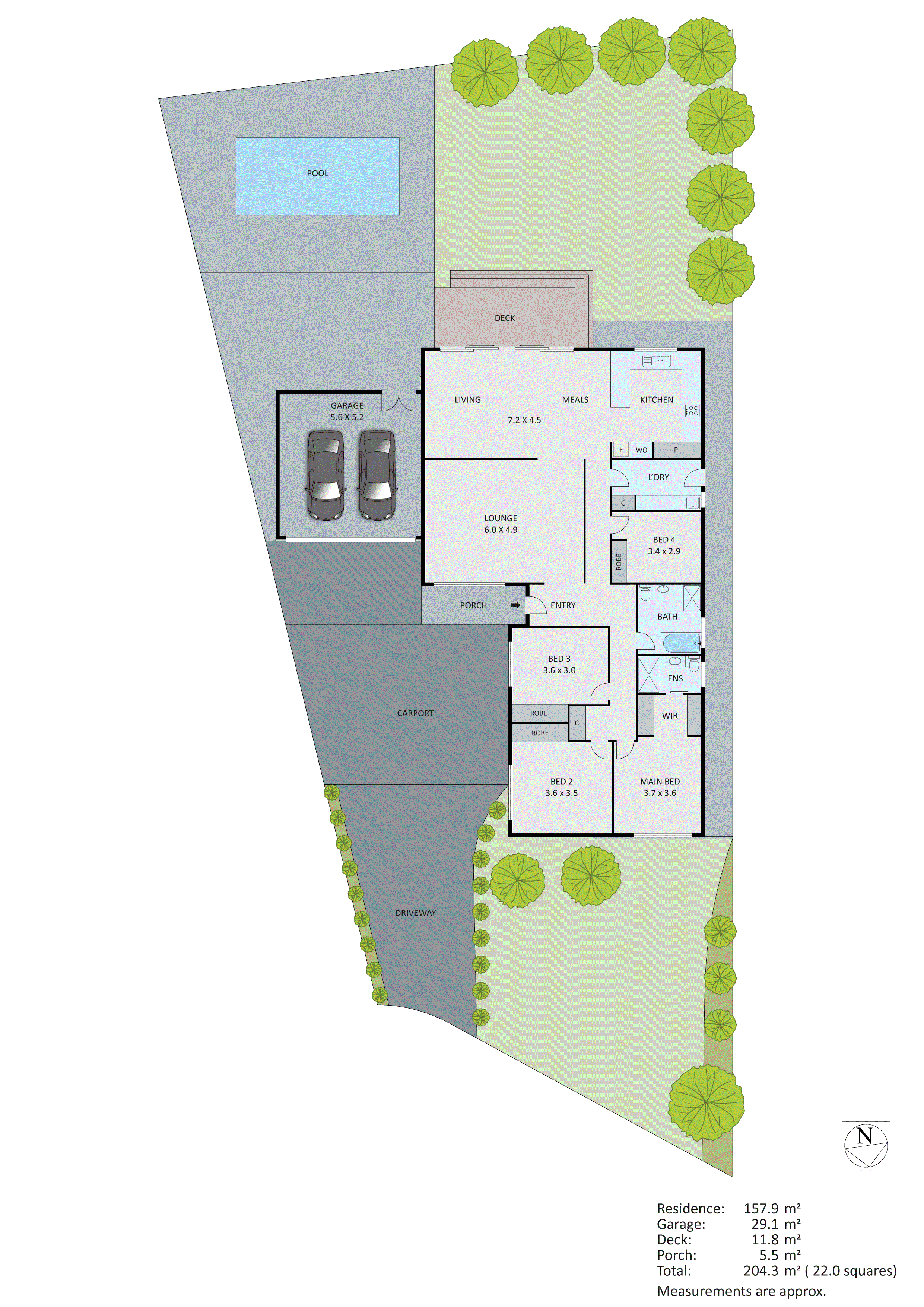 2 Rudolf Court, Dingley Village VIC 3172 - Floorplan