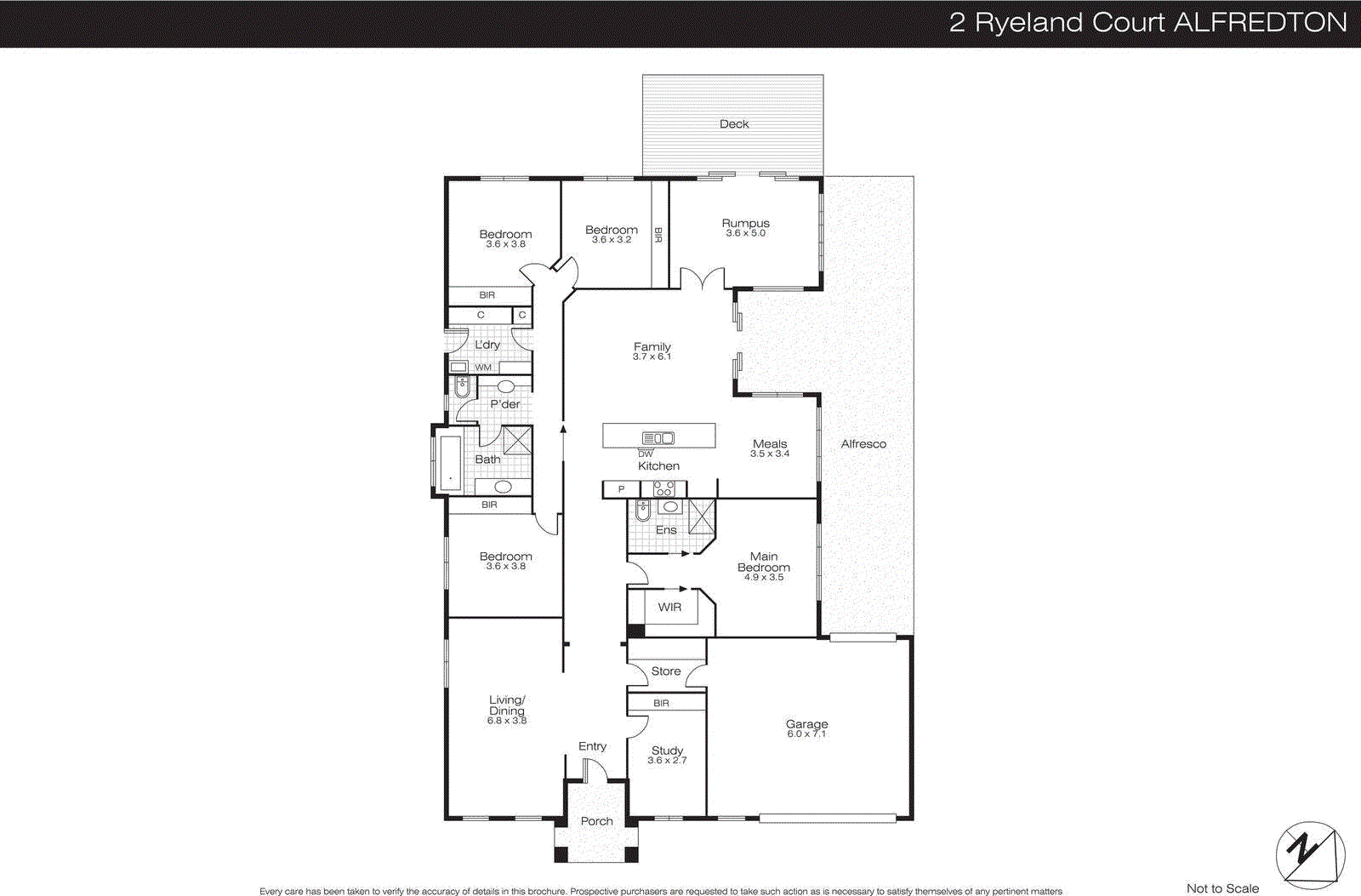 2 Ryeland Court, Alfredton VIC 3350 - Floorplan