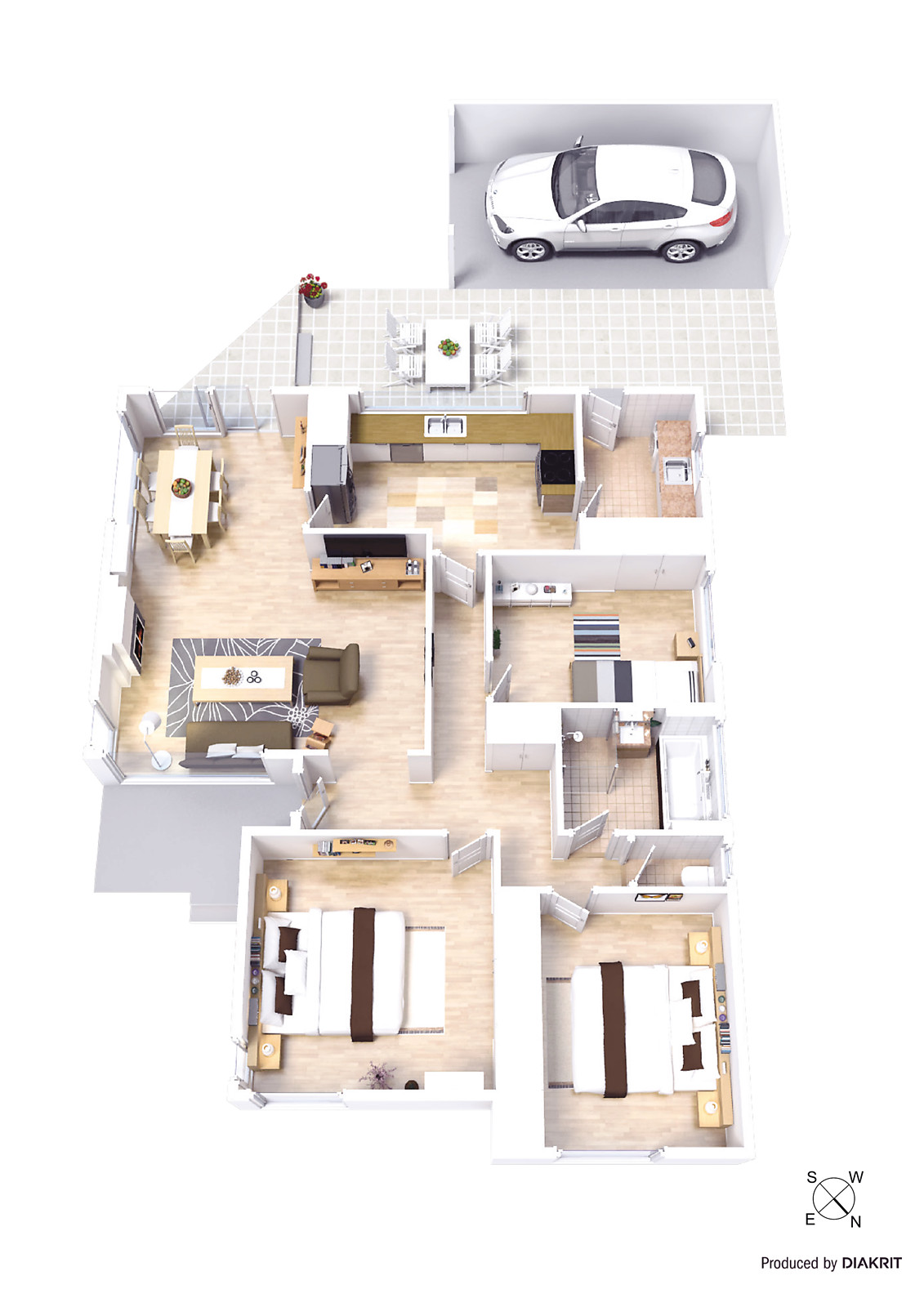 2 Sandalong Court, Bonbeach VIC 3196 - Floorplan