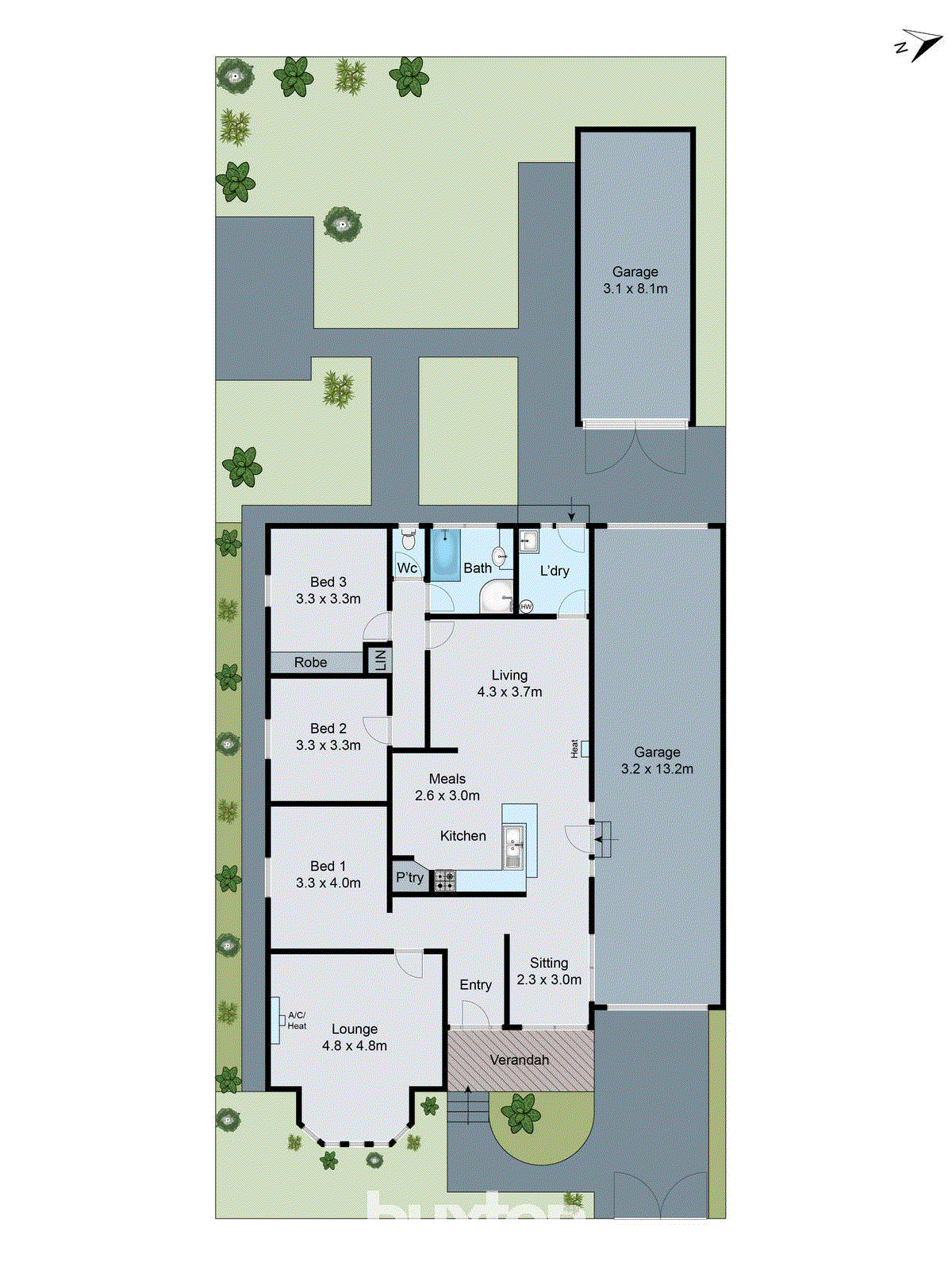 2 Scarlett Street, Geelong West VIC 3218 - Floorplan