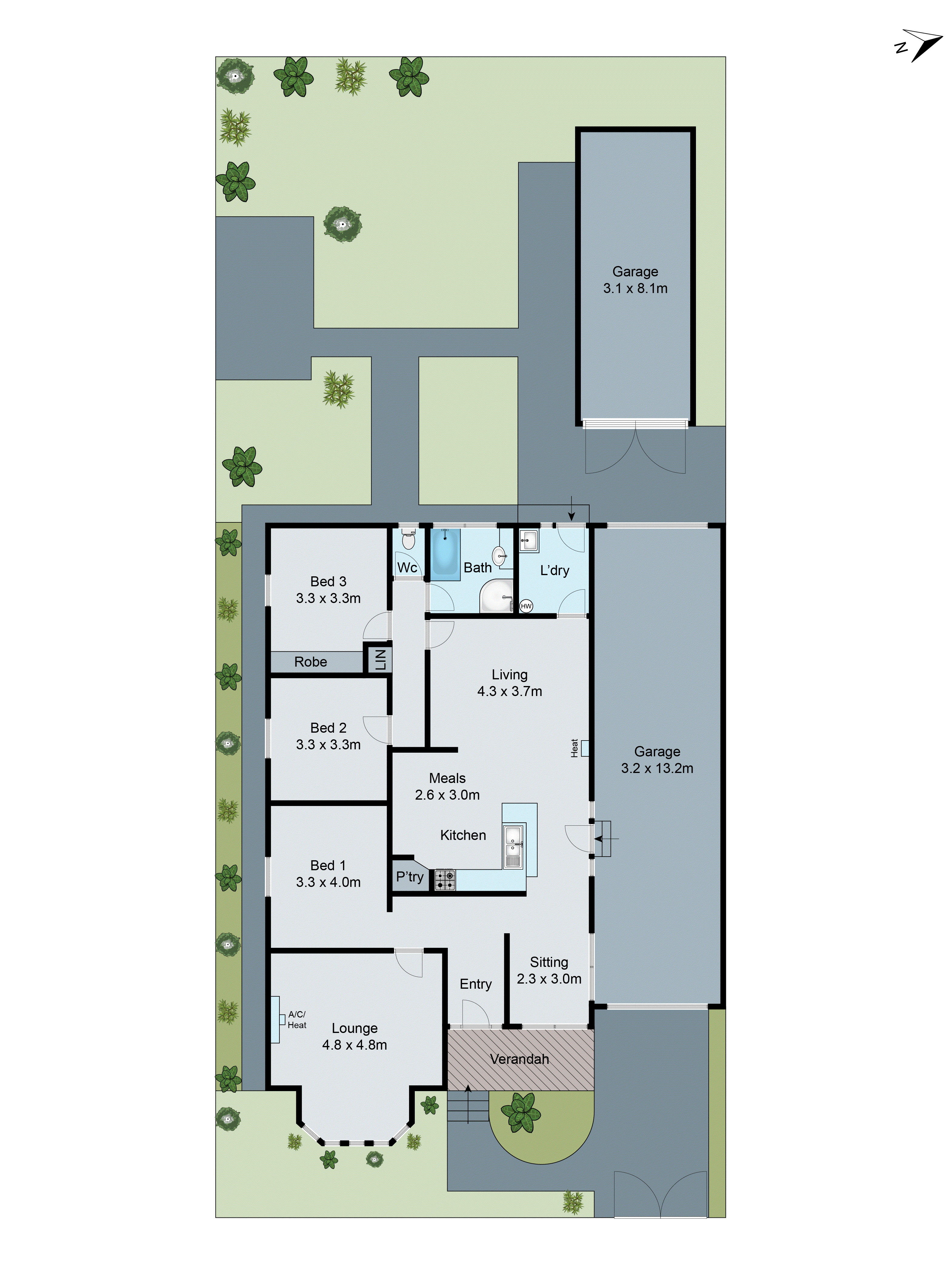 2 Scarlett Street, Geelong West VIC 3218 - Floorplan