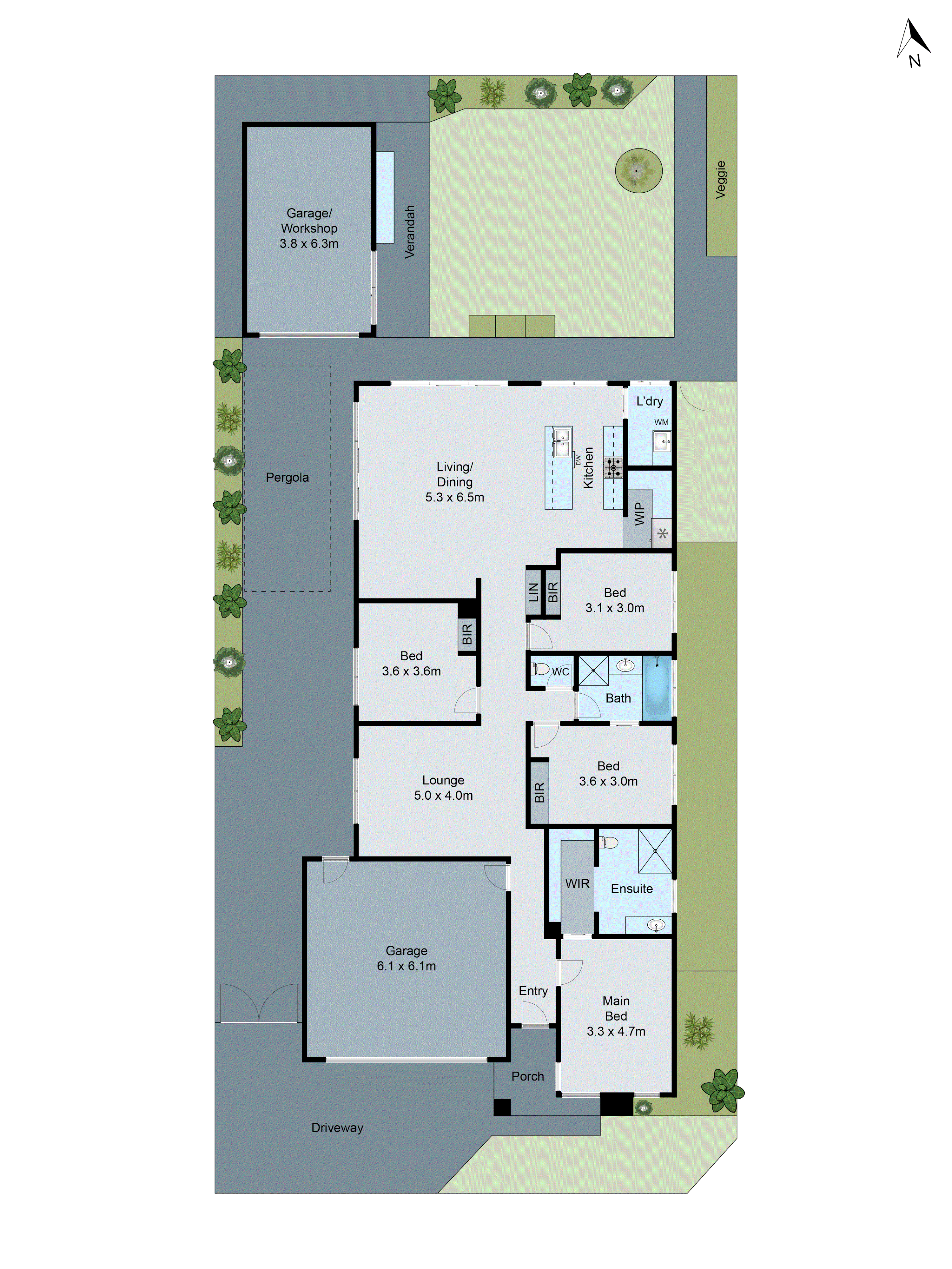 2 Seabath Drive, Curlewis VIC 3222 - Floorplan