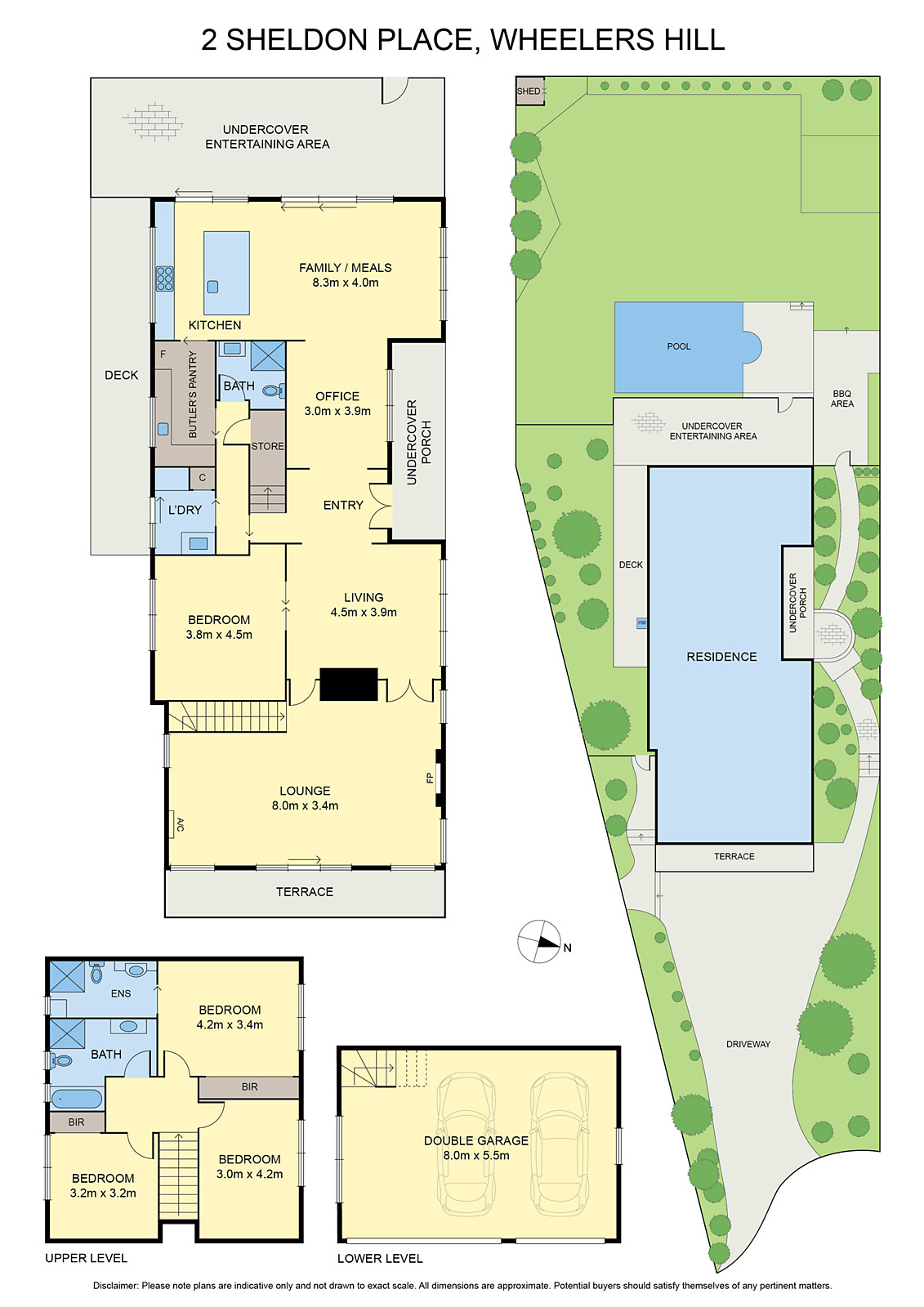 2 Sheldon Place, Wheelers Hill VIC 3150 - Floorplan