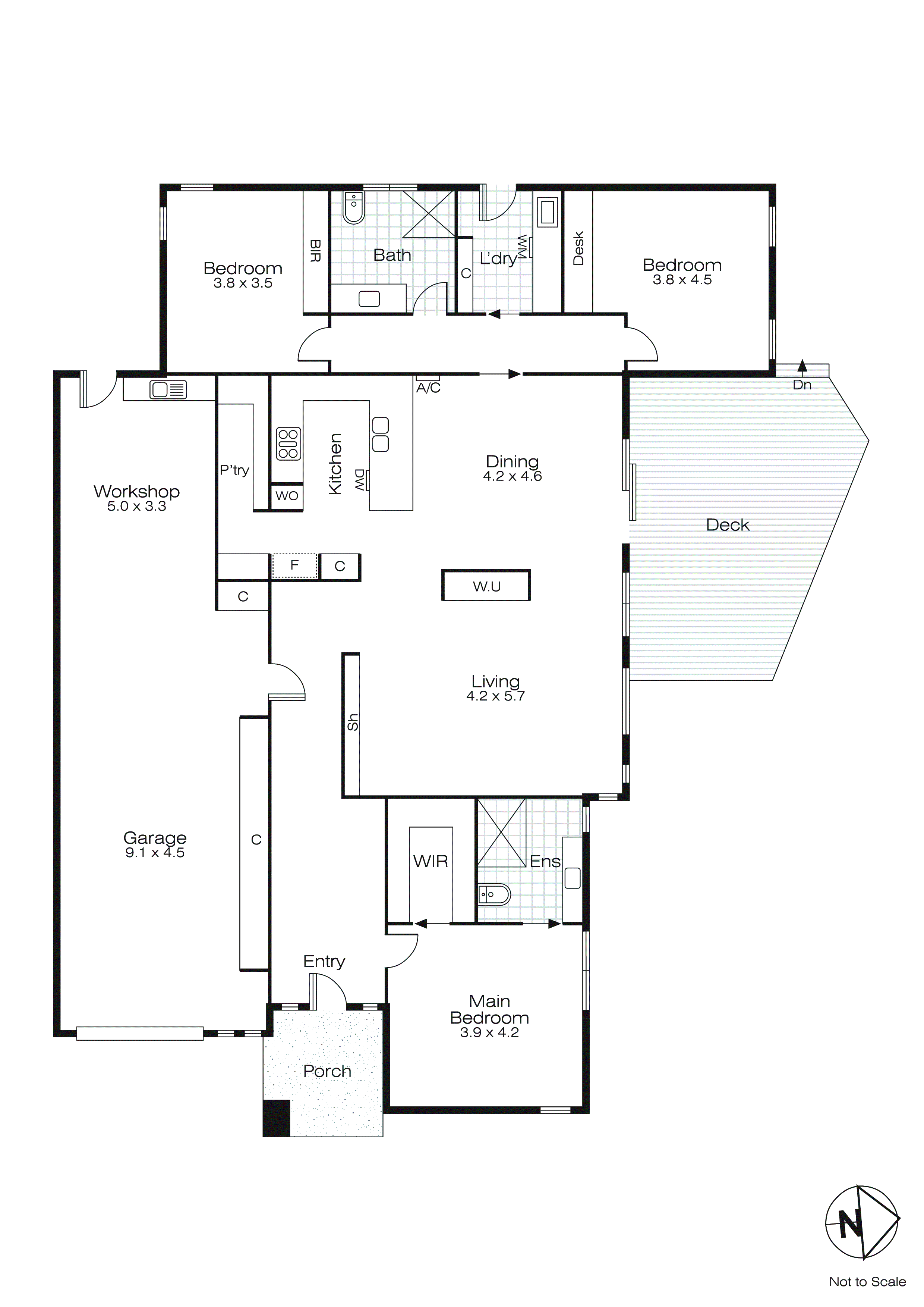 2 Silo Close, Lake Wendouree VIC 3350 - Floorplan