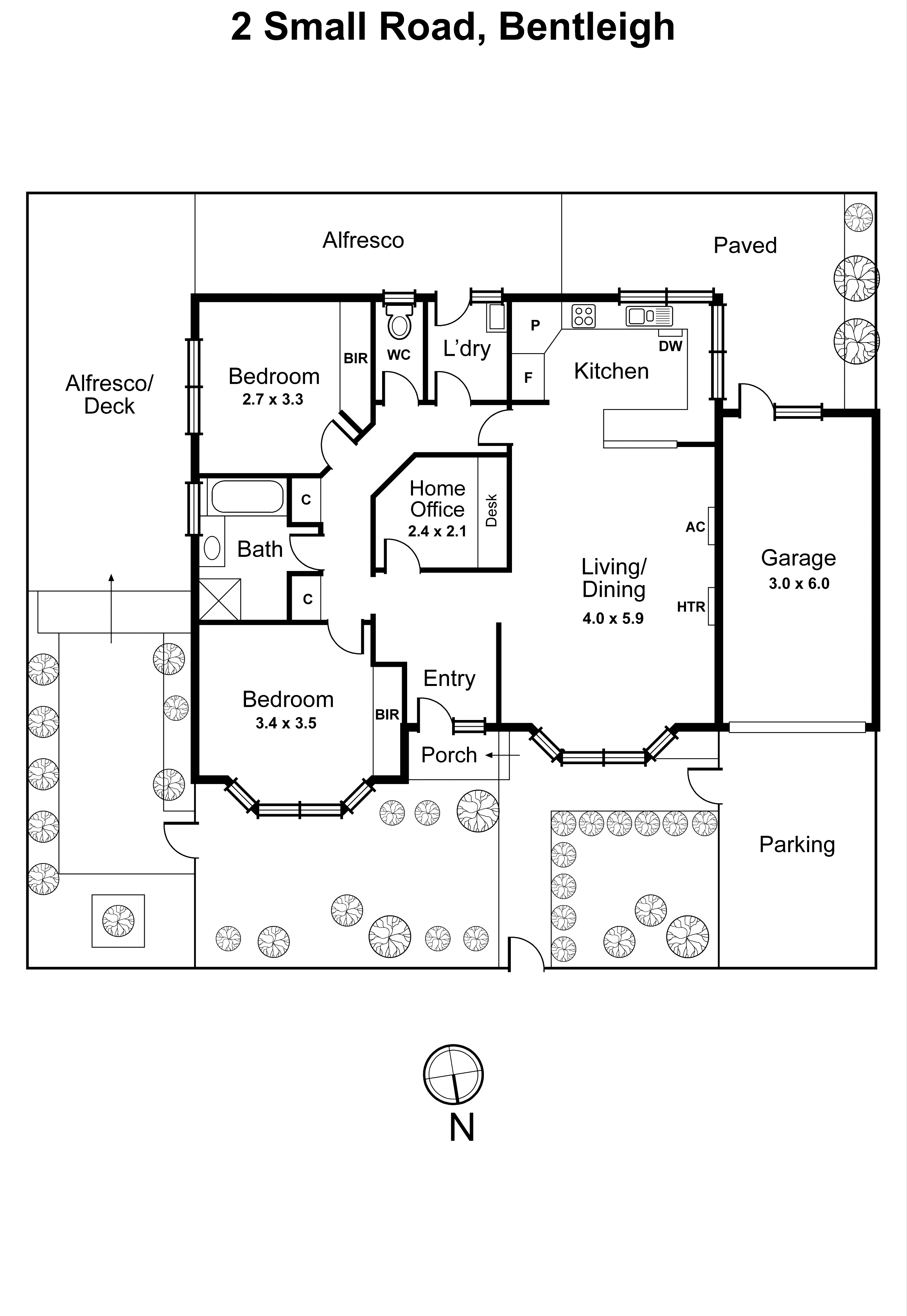 2 Small Road, Bentleigh VIC 3204 - Floorplan