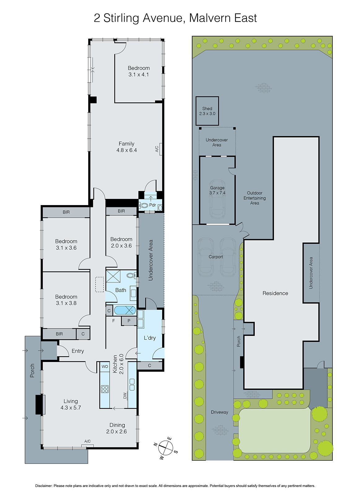 2 Stirling Avenue, Malvern East VIC 3145 - Floorplan