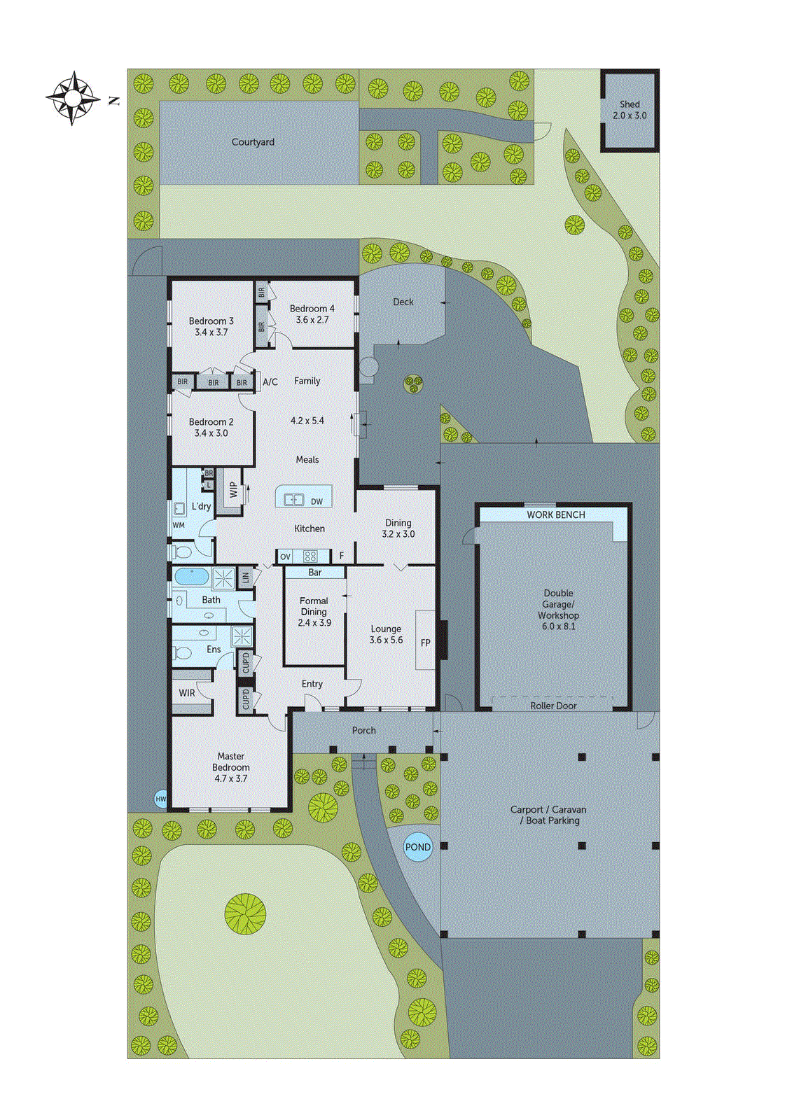 2 Stork Avenue, Belmont VIC 3216 - Floorplan