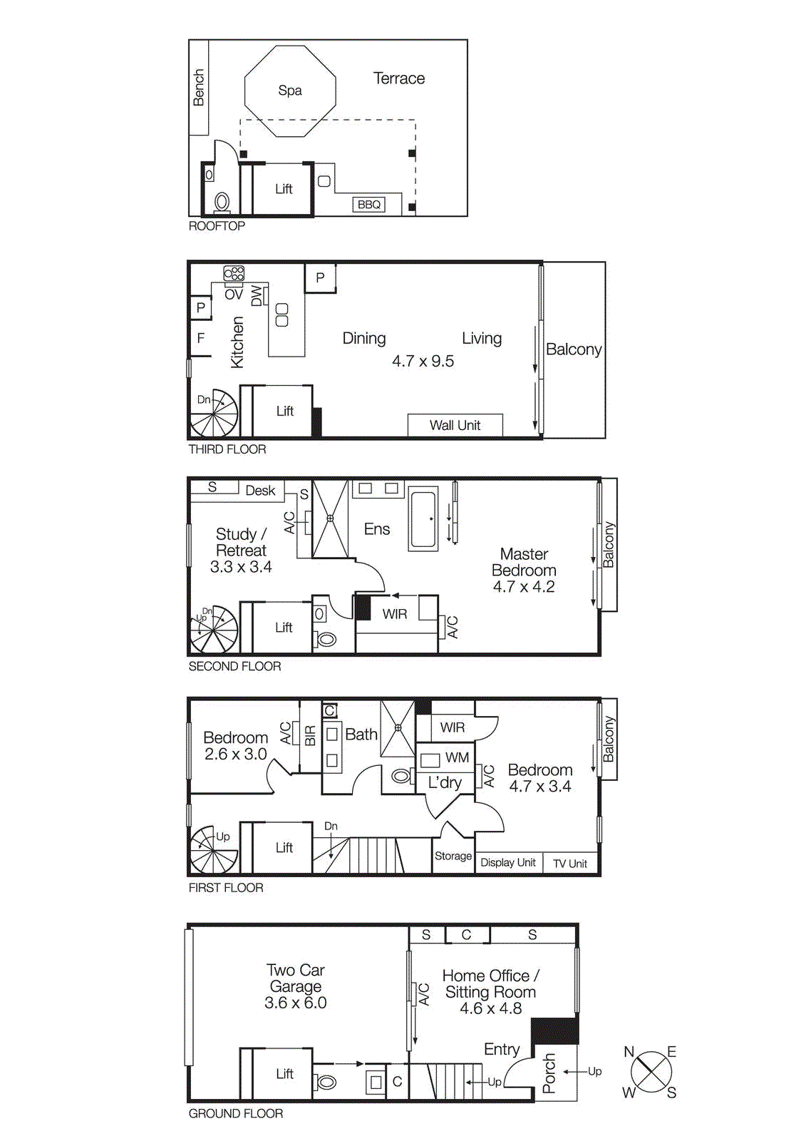 2 Sugar Lane, Port Melbourne VIC 3207 - Floorplan