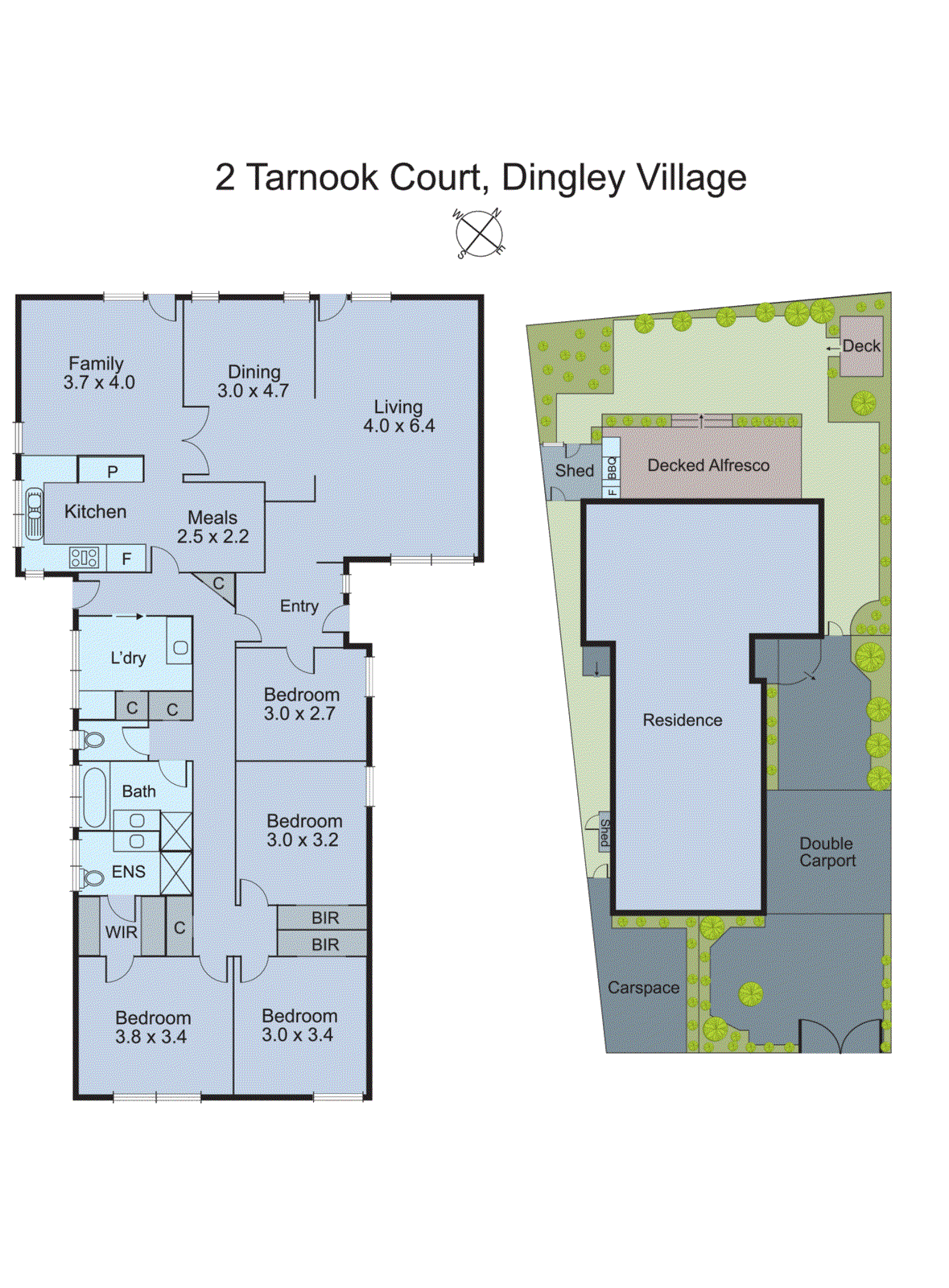 2 Tarnook Court, Dingley Village VIC 3172 - Floorplan