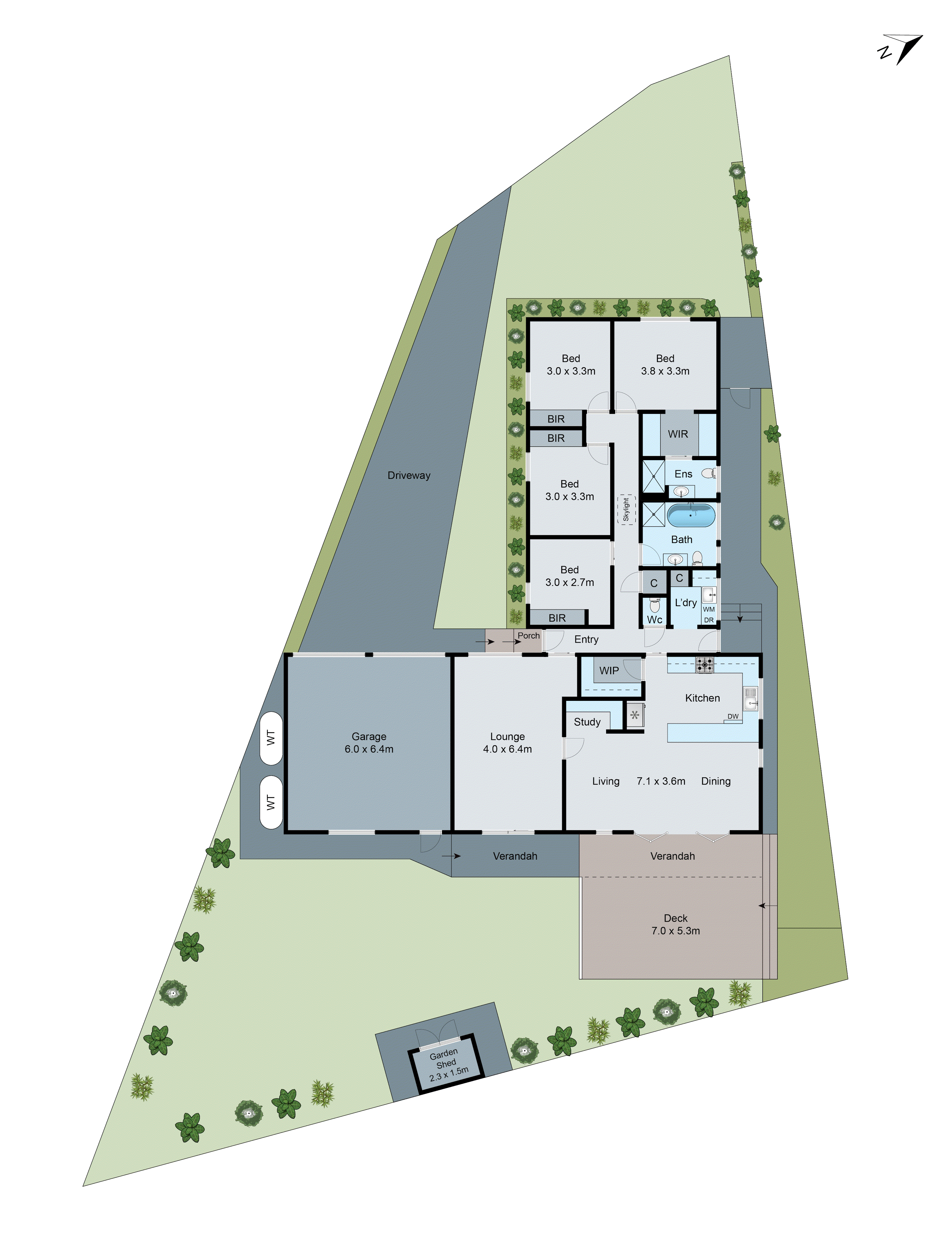 2 Tathra Court, Grovedale VIC 3216 - Floorplan