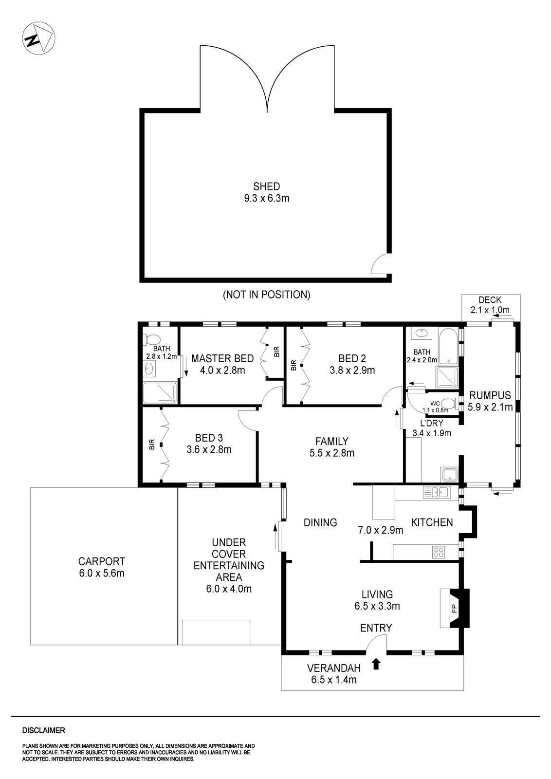 2 Taylor Street, Smythesdale VIC 3351 - Floorplan