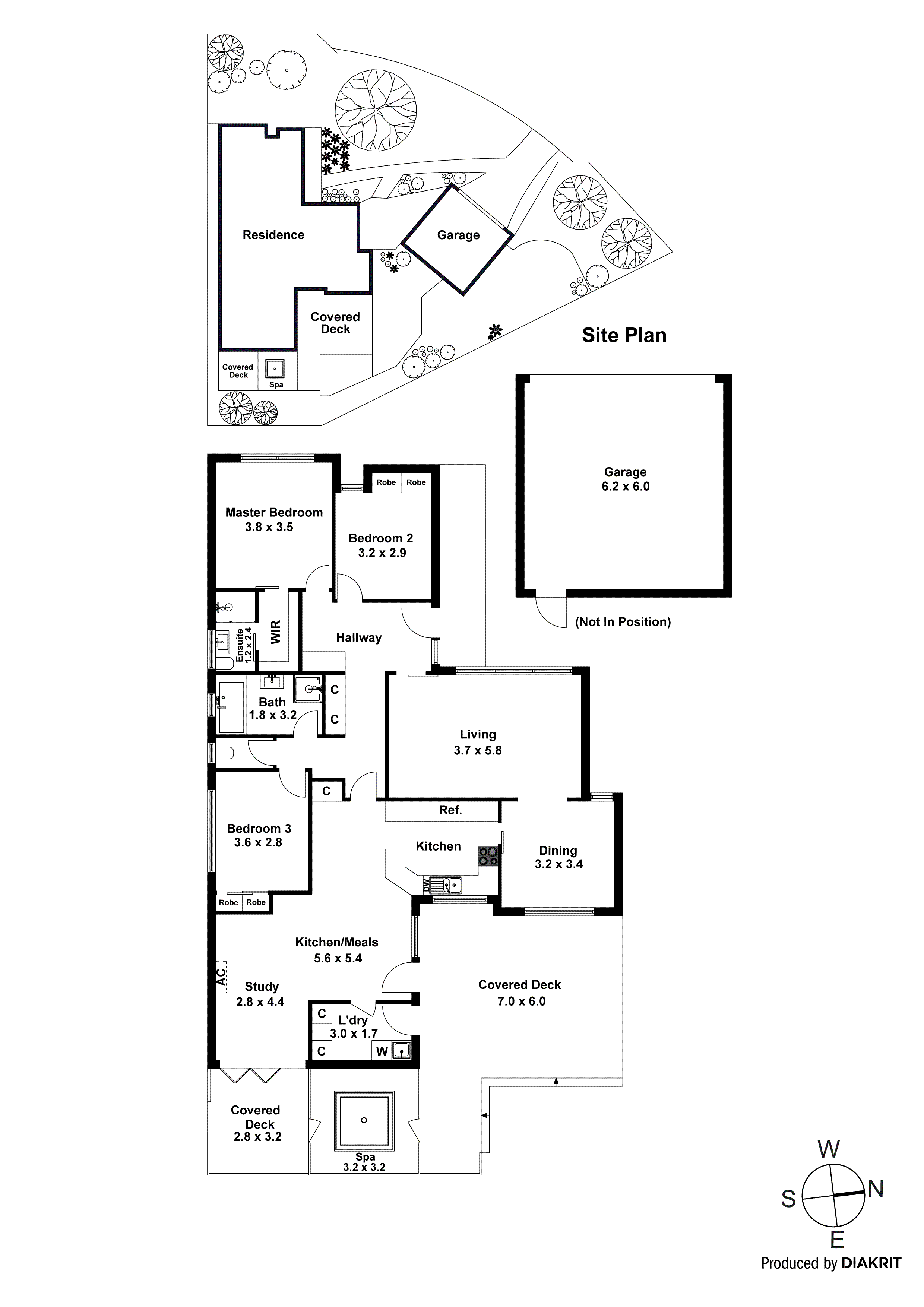 2 Tereva Crescent, Wheelers Hill VIC 3150 - Floorplan