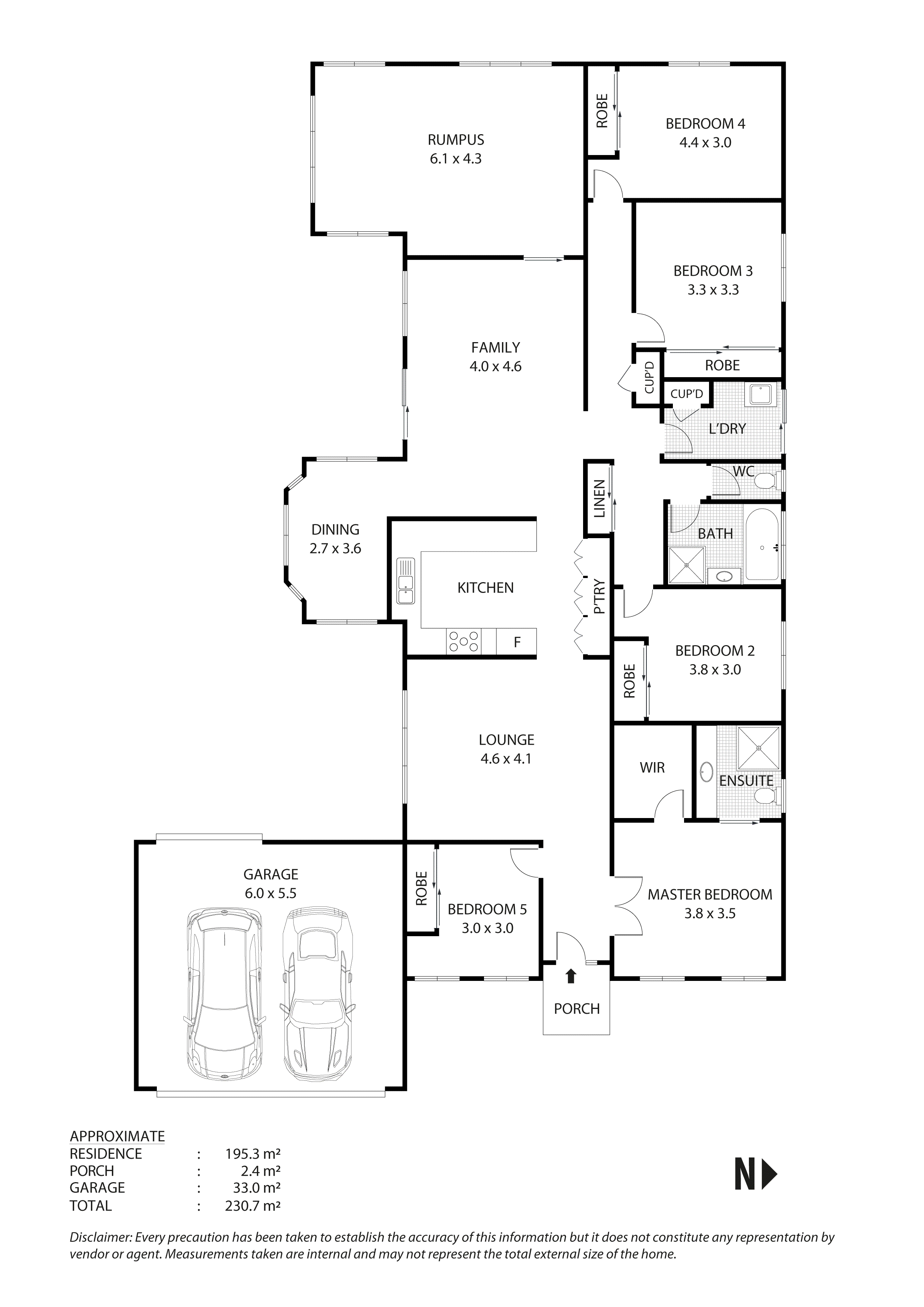 2 Thomas Place, Wallan VIC 3756 - Floorplan