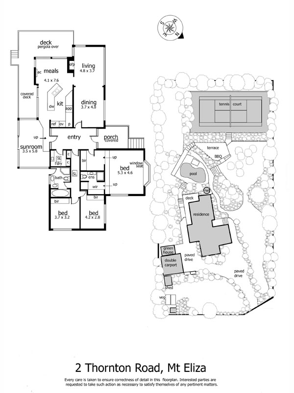 2 Thornton Road, MOUNT ELIZA VIC 3930 - Floorplan