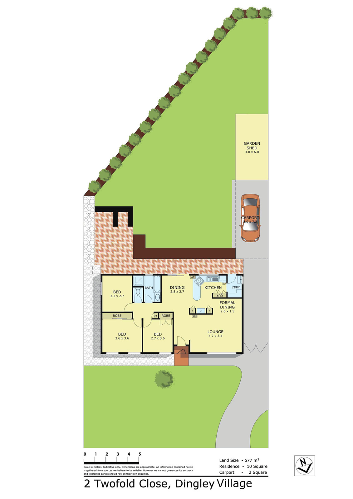 2 Twofold Close, Dingley Village VIC 3172 - Floorplan