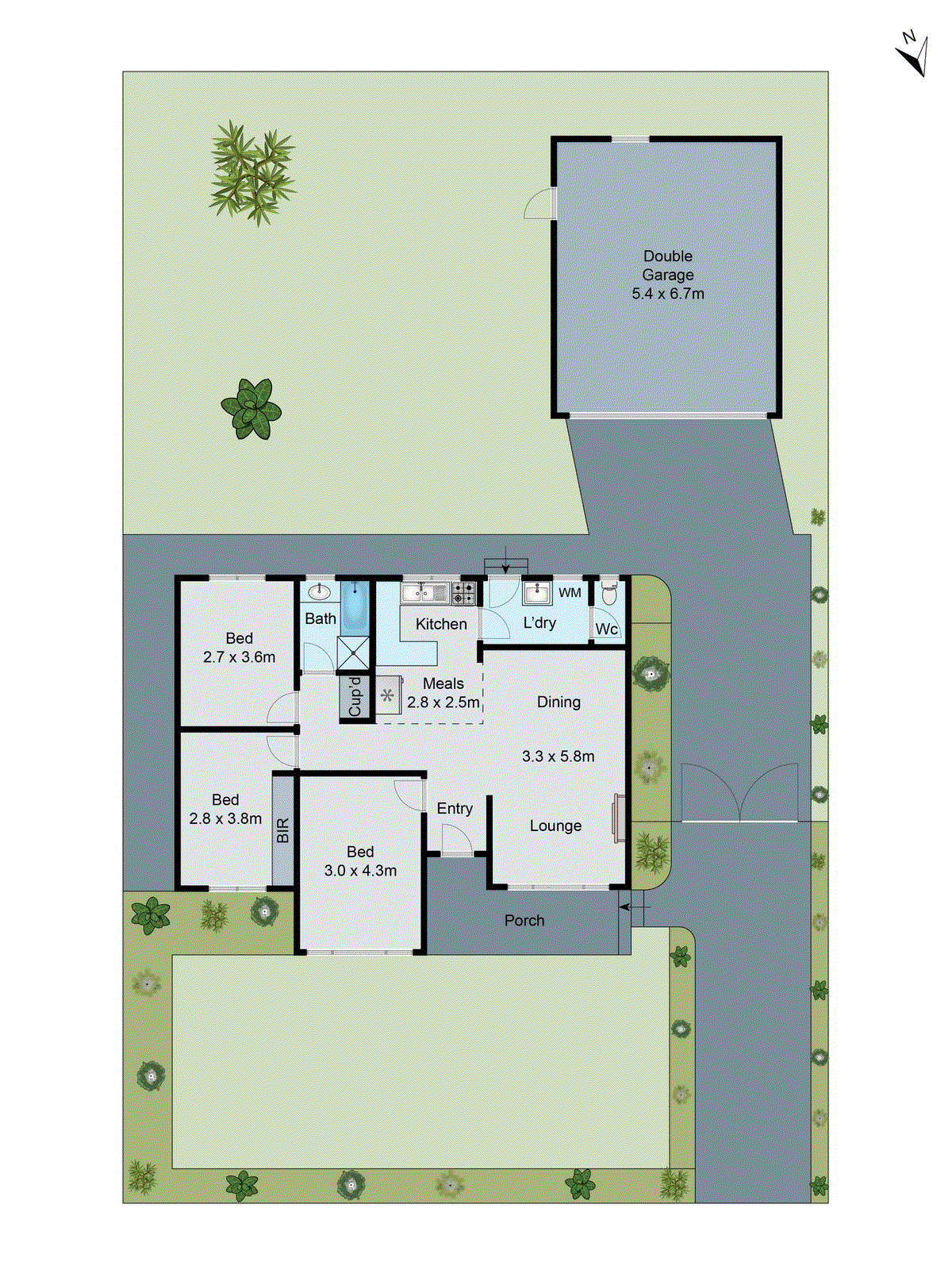 2 Valley Street, Oakleigh South VIC 3167 - Floorplan