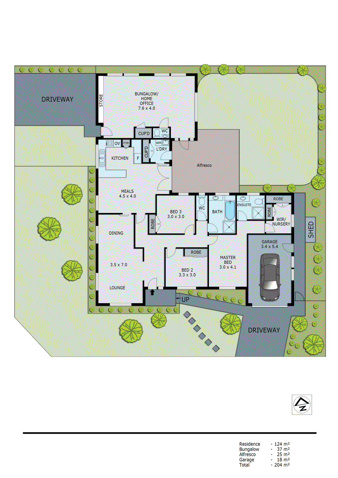 2 Village Drive, Dingley Village VIC 3172 - Floorplan