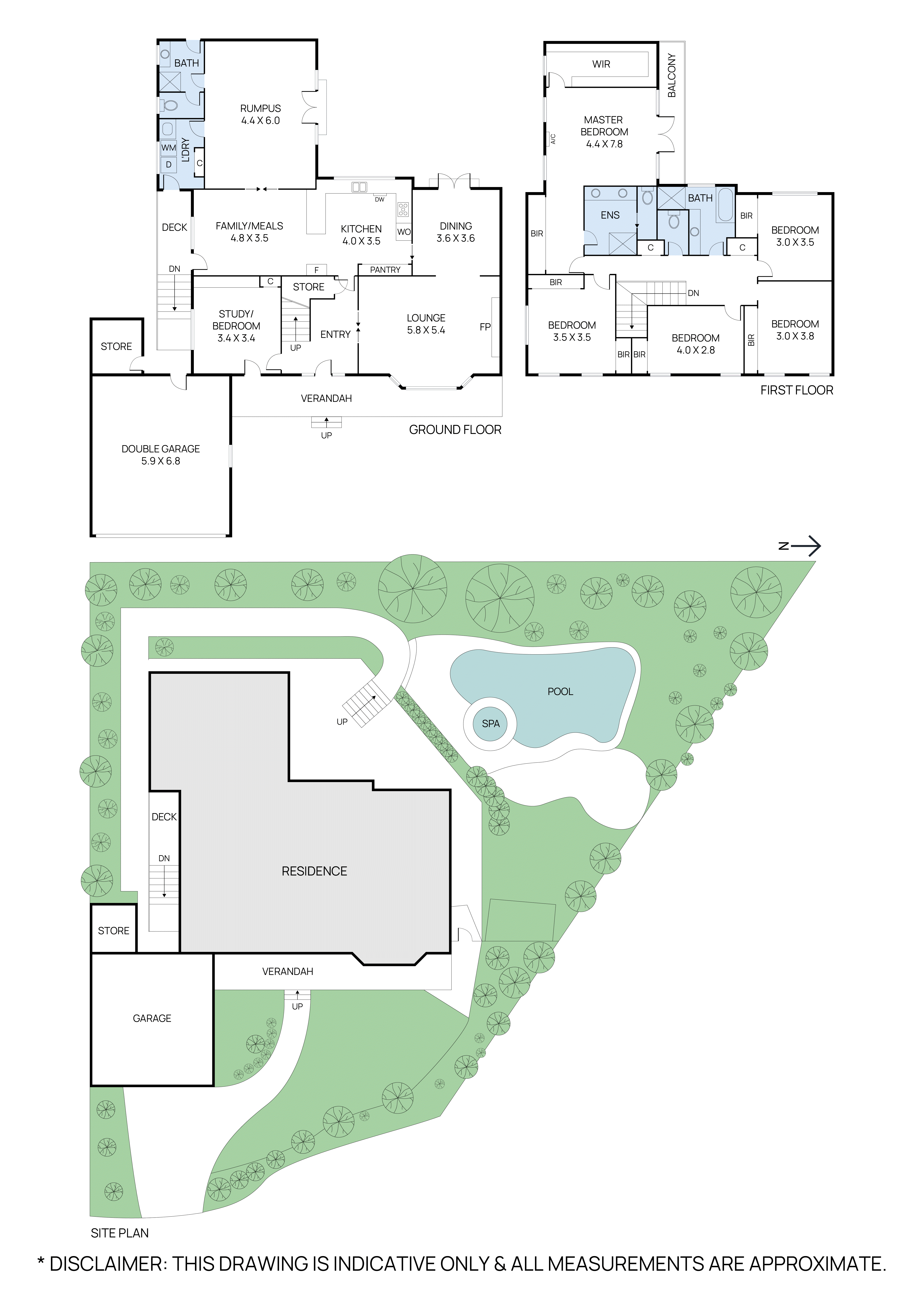 2 Walsham Court, Wheelers Hill VIC 3150 - Floorplan