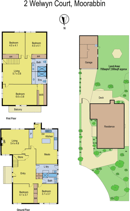2 Welwyn Court, Moorabbin VIC 3189 - Floorplan