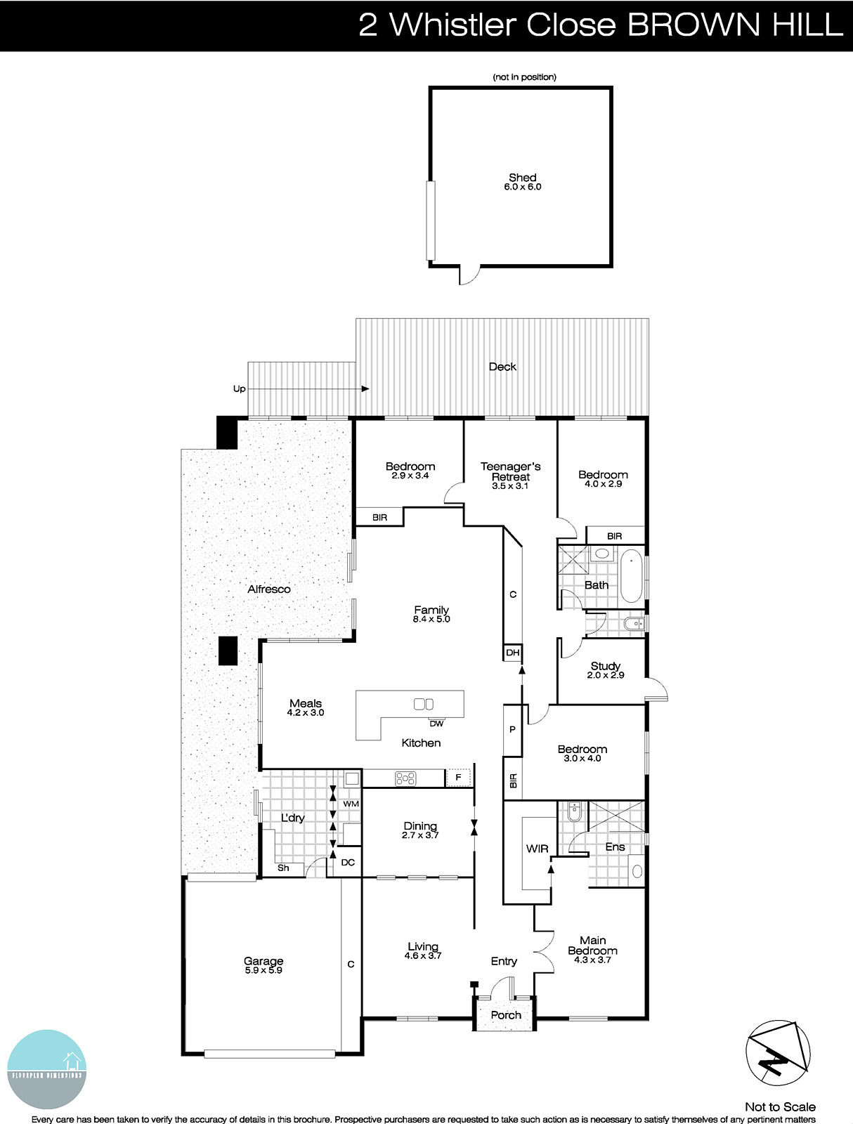 2 Whistler Close, Brown Hill VIC 3350 - Floorplan
