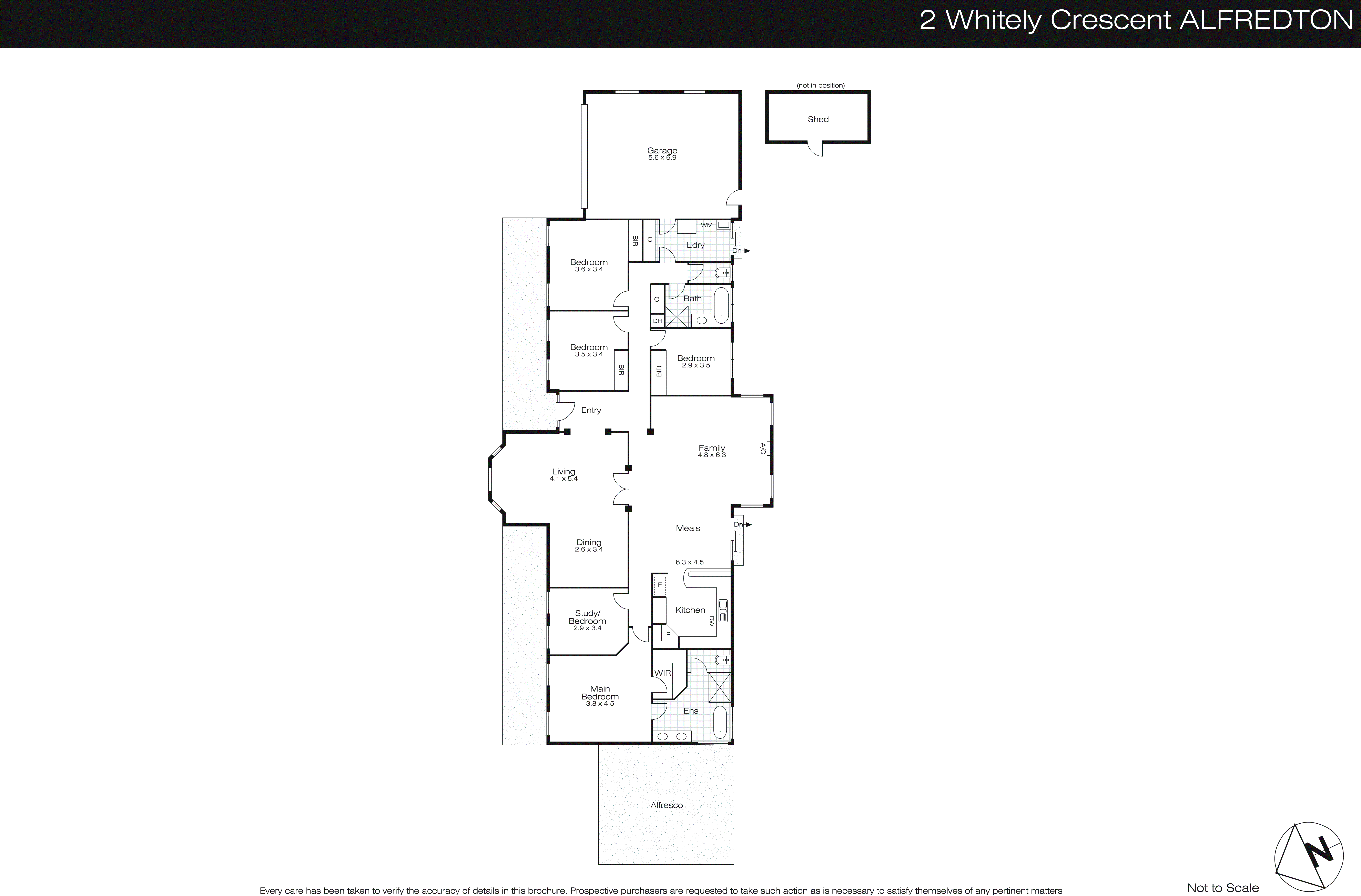 2 Whitely Crescent, Alfredton VIC 3350 - Floorplan