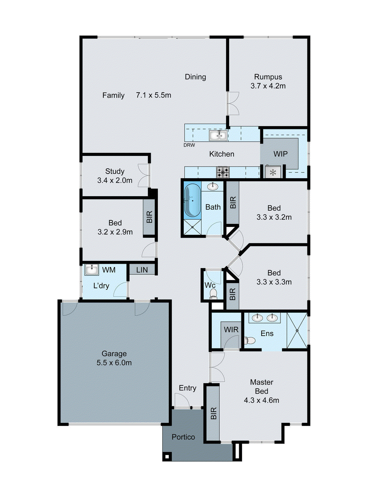 2 Whitfords Drive, Armstrong Creek VIC 3217 - Floorplan