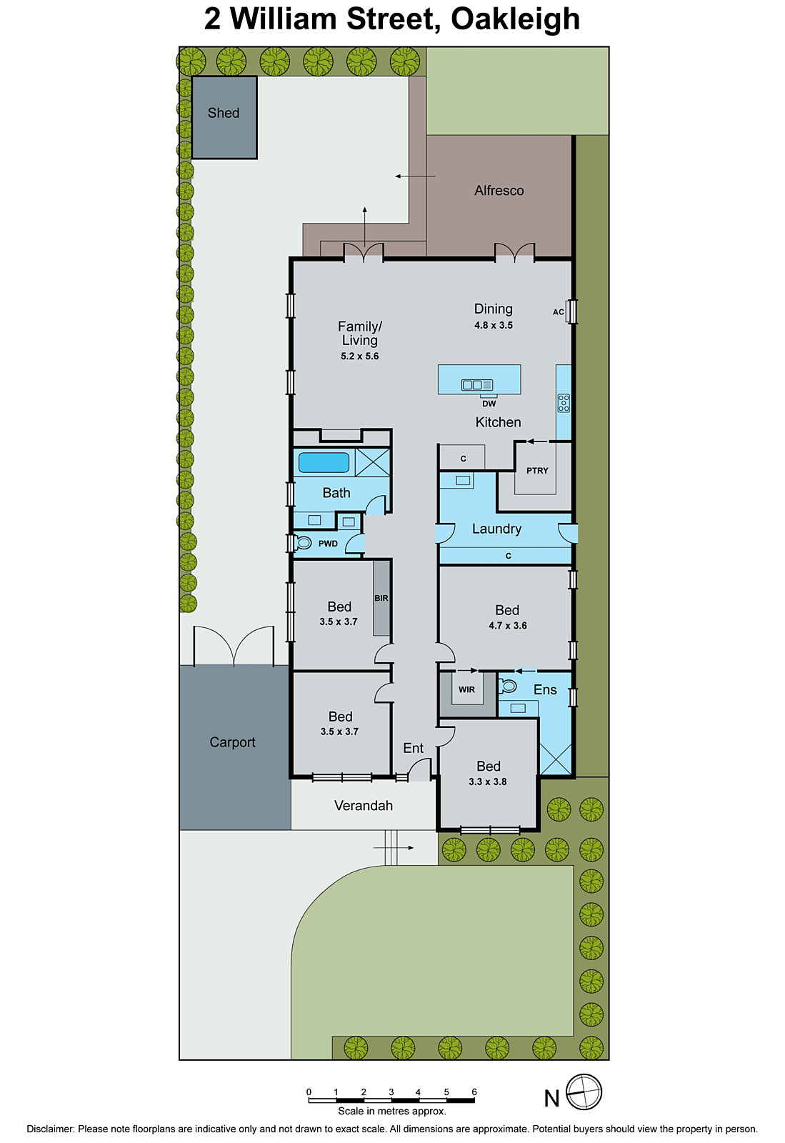 2 William Street, Oakleigh VIC 3166 - Floorplan