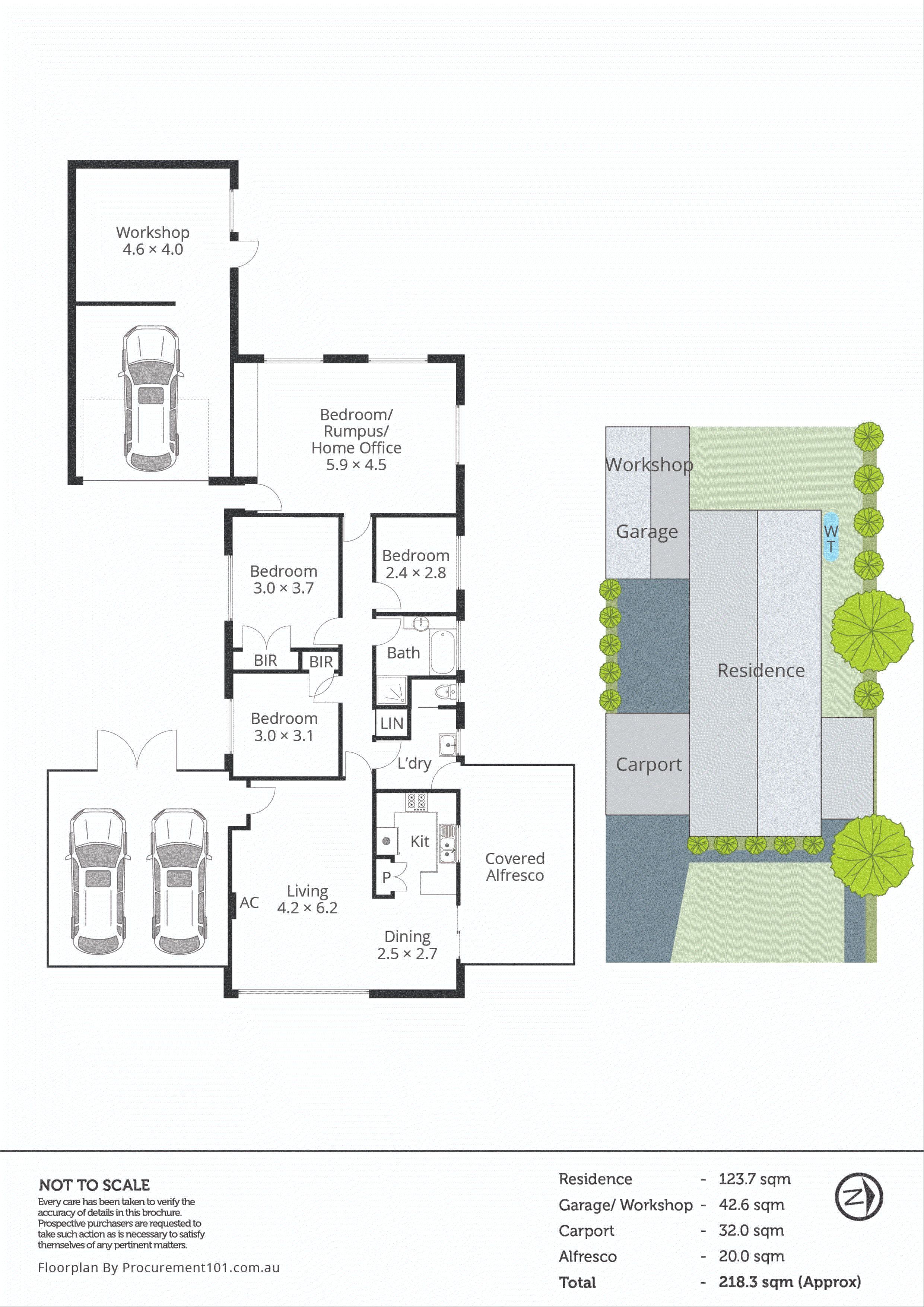 2 York Court, Keysborough VIC 3173 - Floorplan