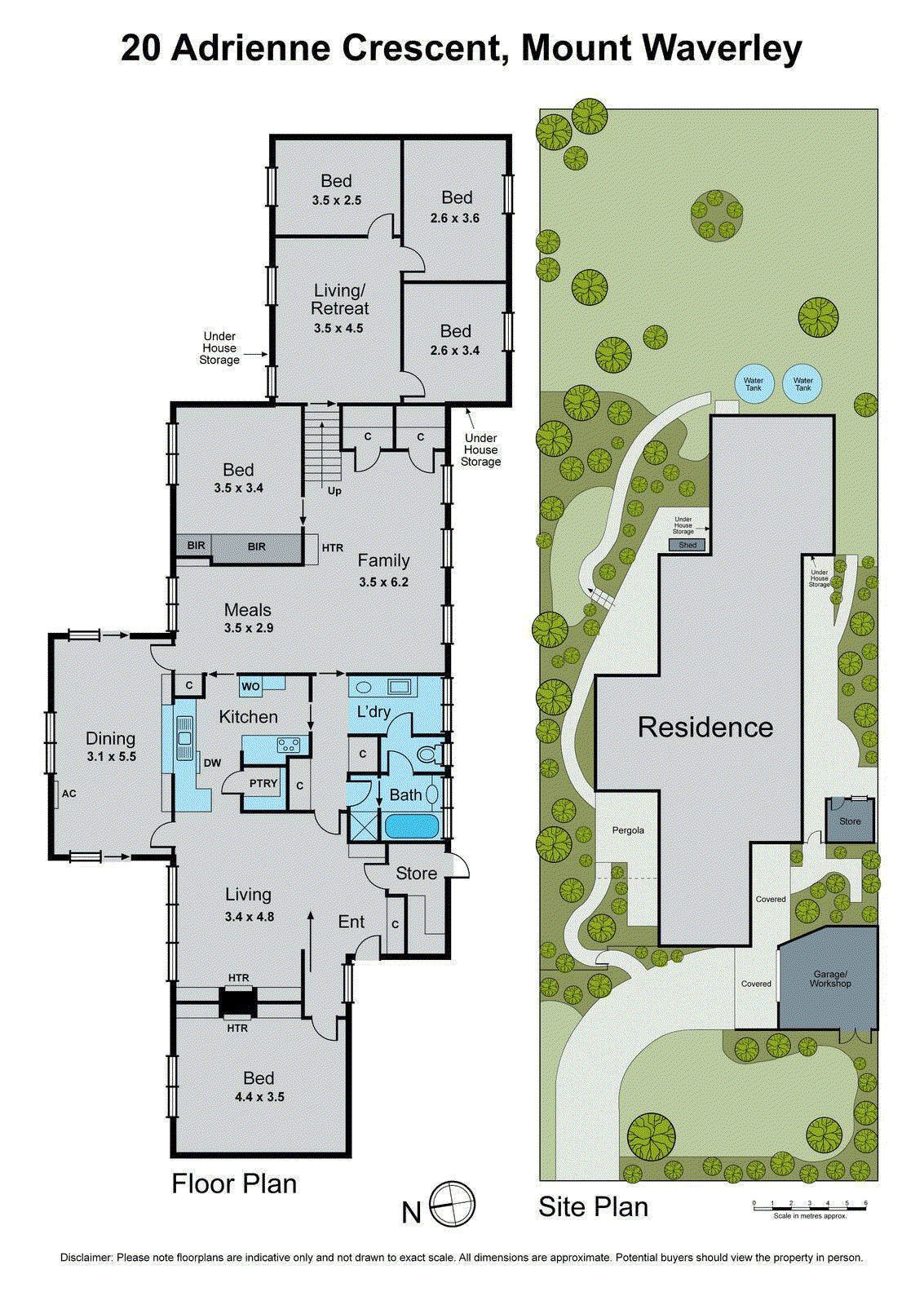 20 Adrienne Crescent, Mount Waverley VIC 3149 - Floorplan