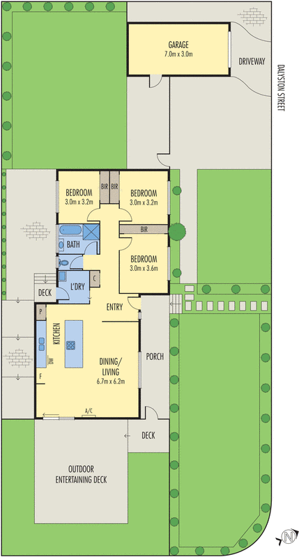20 Ainslie Avenue, Grovedale VIC 3216 - Floorplan