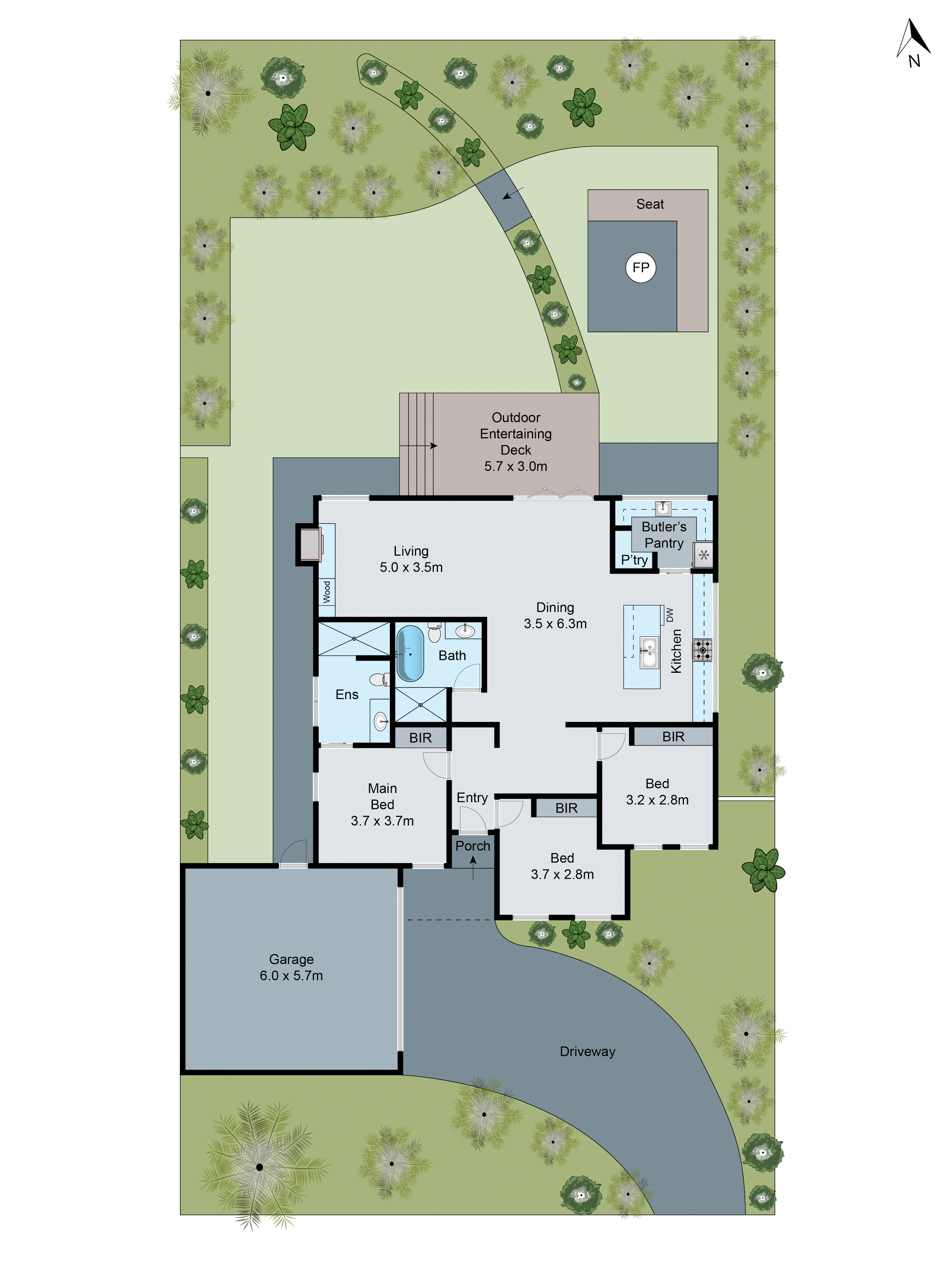 20 Aringa Avenue, Highton VIC 3216 - Floorplan