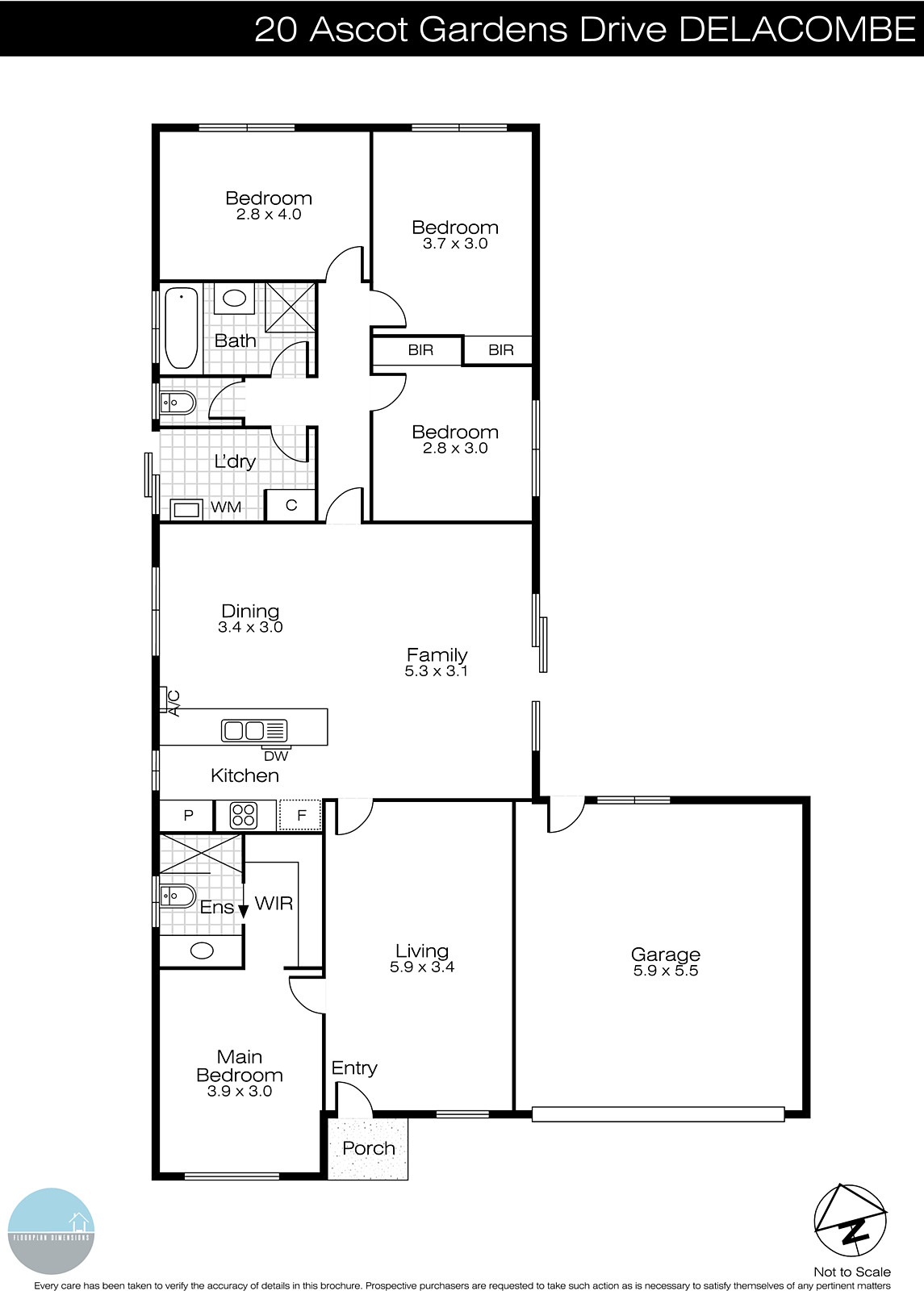 20 Ascot Gardens Drive, Delacombe VIC 3356 - Floorplan