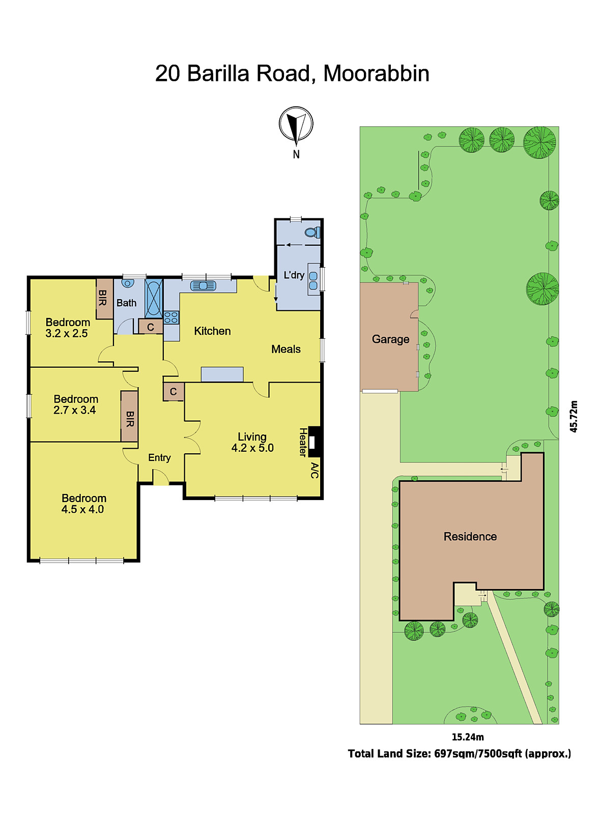 20 Barilla Road, Moorabbin VIC 3189 - Floorplan