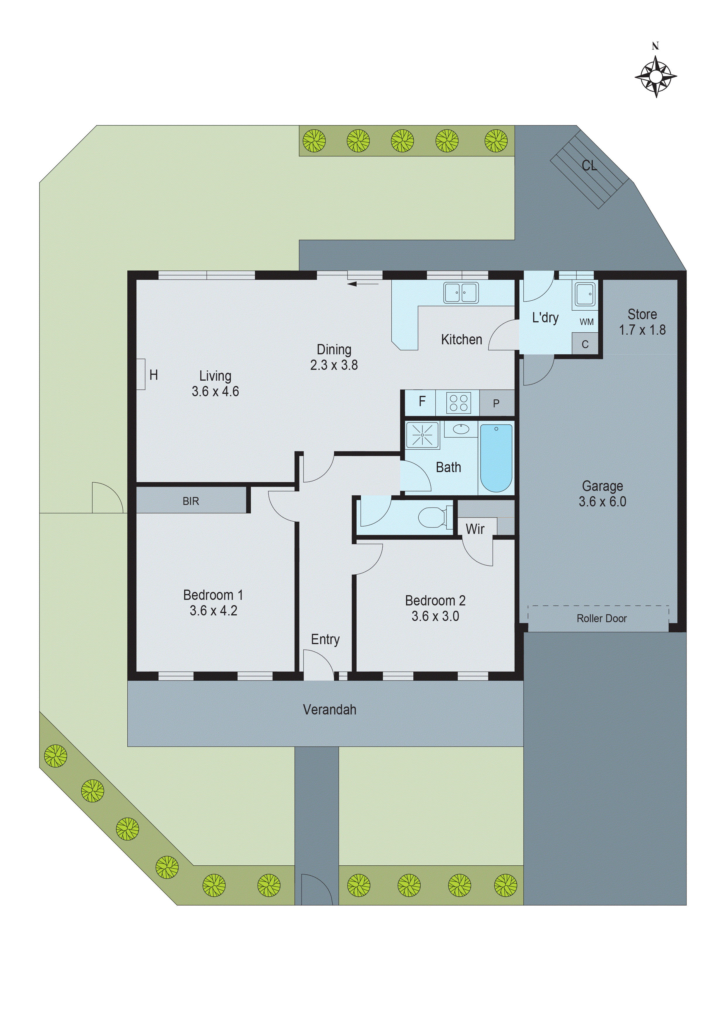 20 Bellbird Avenue, Norlane VIC 3214 - Floorplan