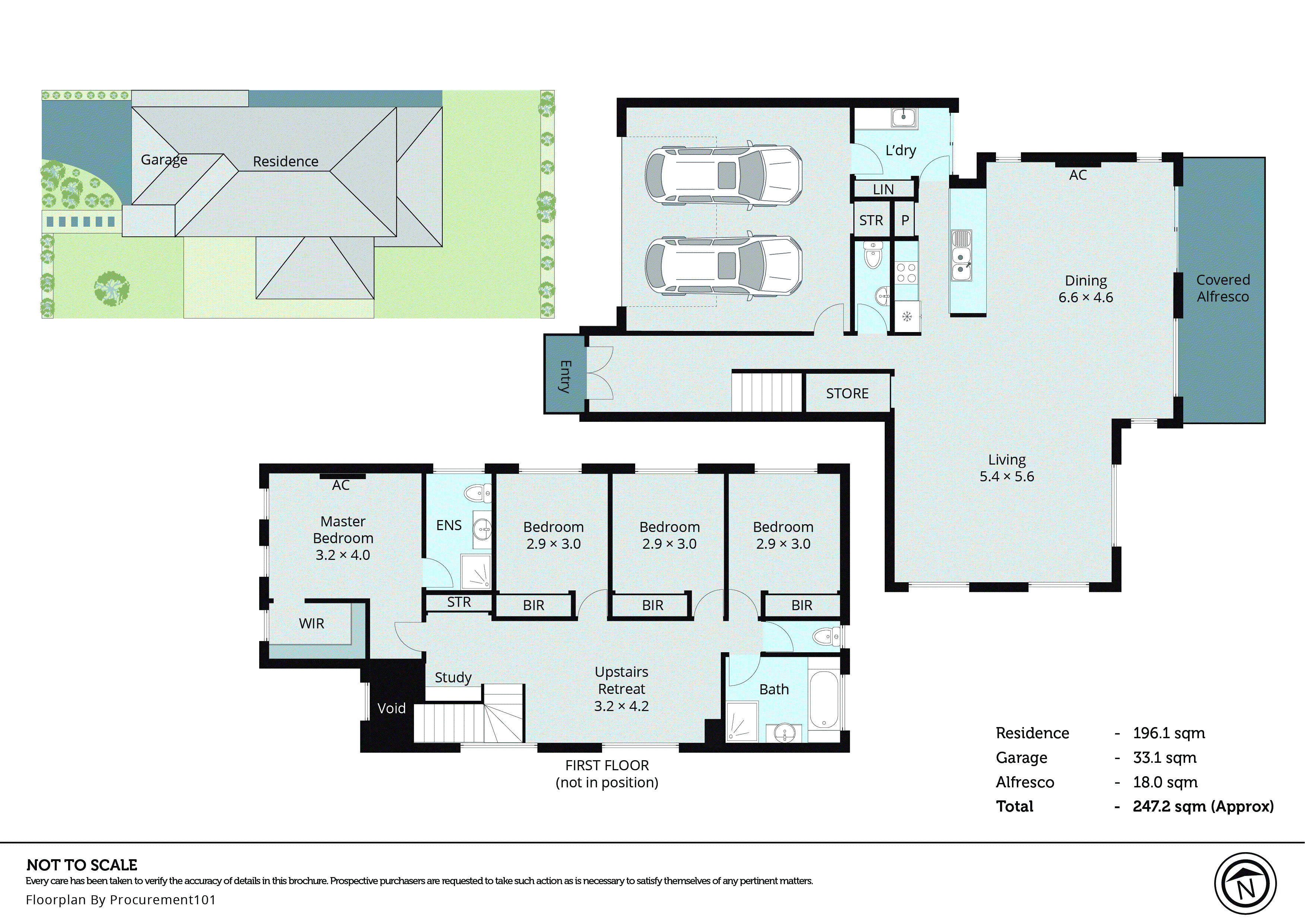 20 Bluebell Way, Keysborough VIC 3173 - Floorplan