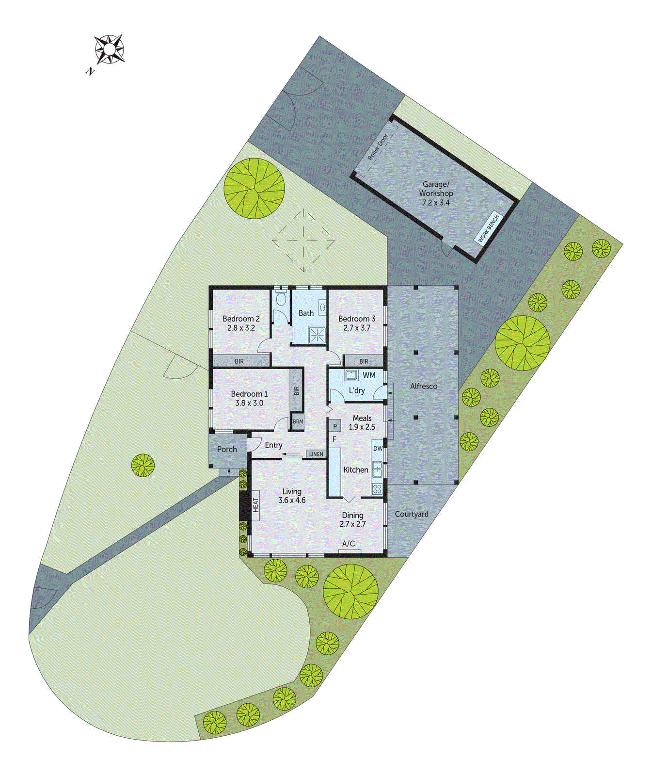 20 Carinya Avenue, Newcomb VIC 3219 - Floorplan