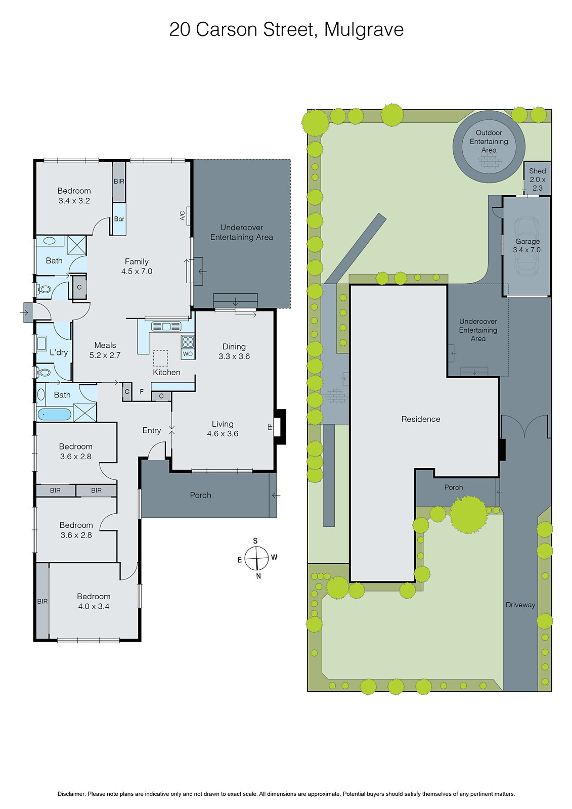 20 Carson Street, Mulgrave VIC 3170 - Floorplan