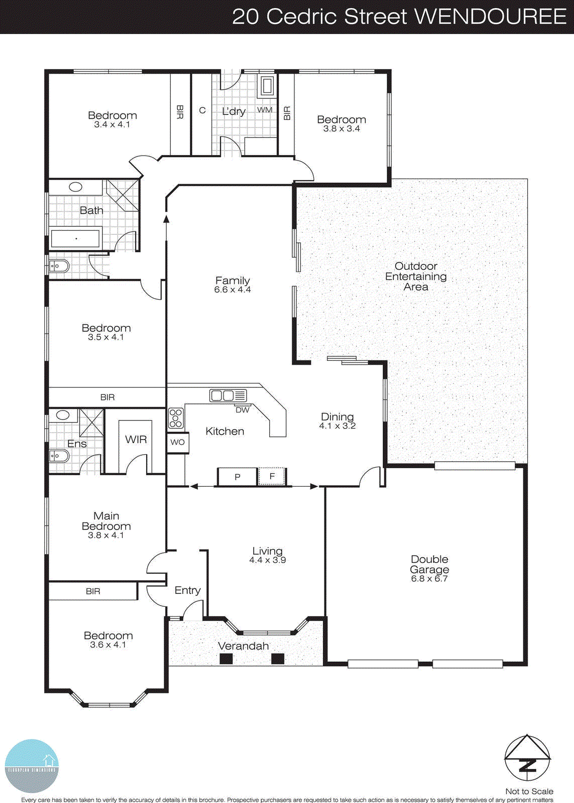 20 Cedric Street, Wendouree VIC 3355 - Floorplan