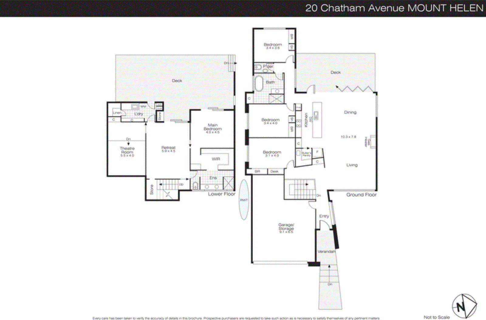 20 Chatham Avenue, Mount Helen VIC 3350 - Floorplan