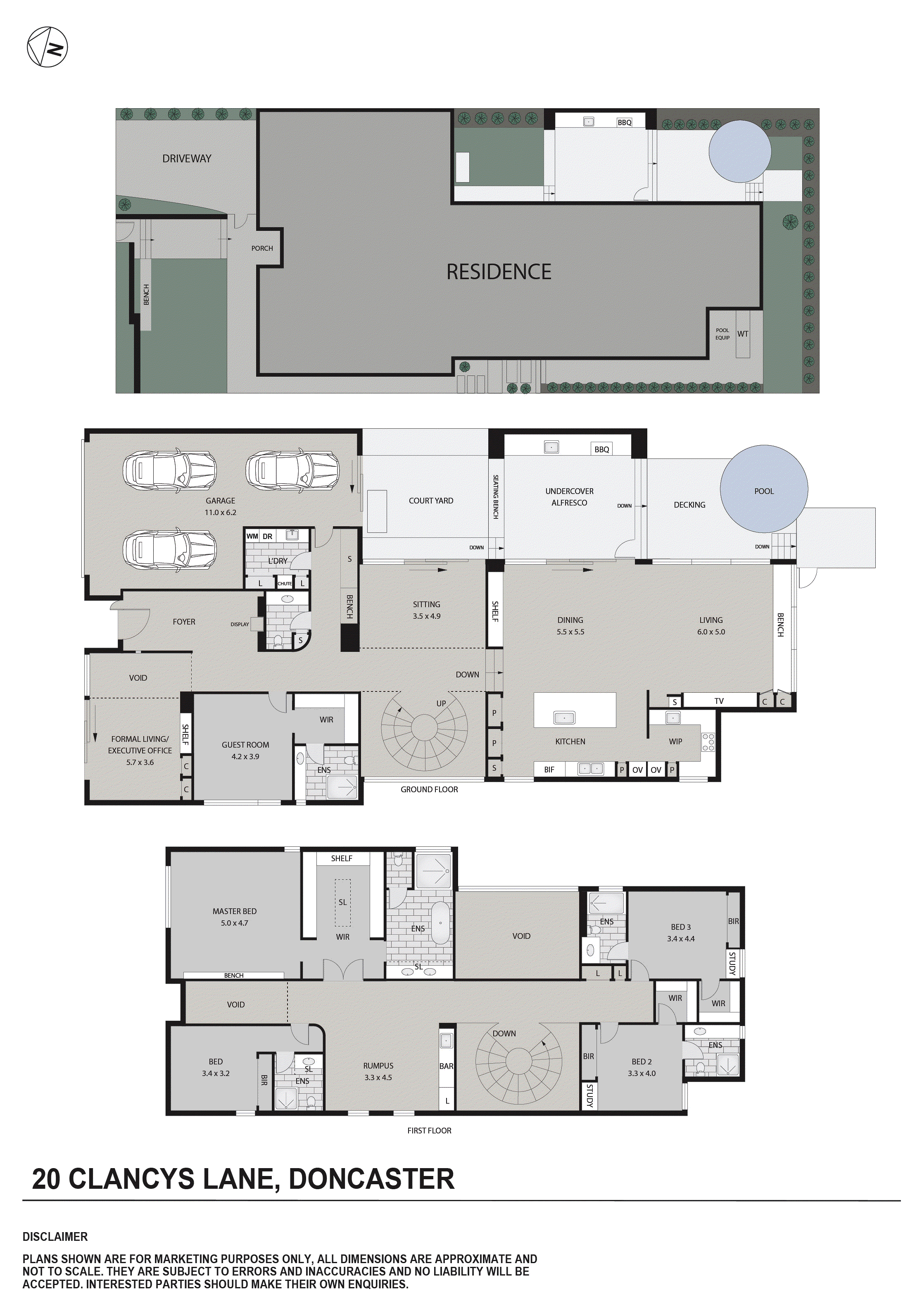 20 Clancys Lane, Doncaster VIC 3108 - Floorplan