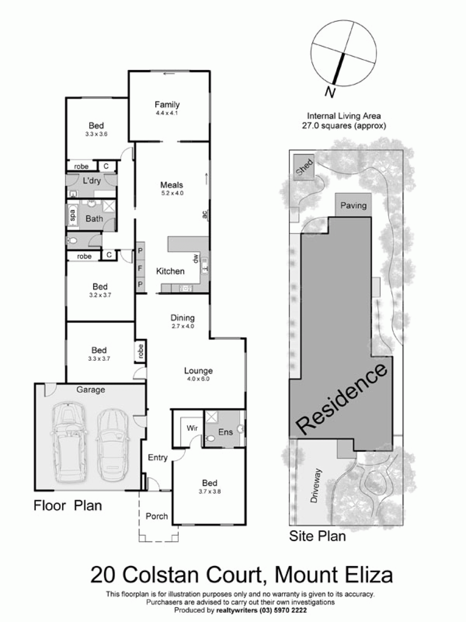 20 Colstan Court, MOUNT ELIZA VIC 3930 - Floorplan