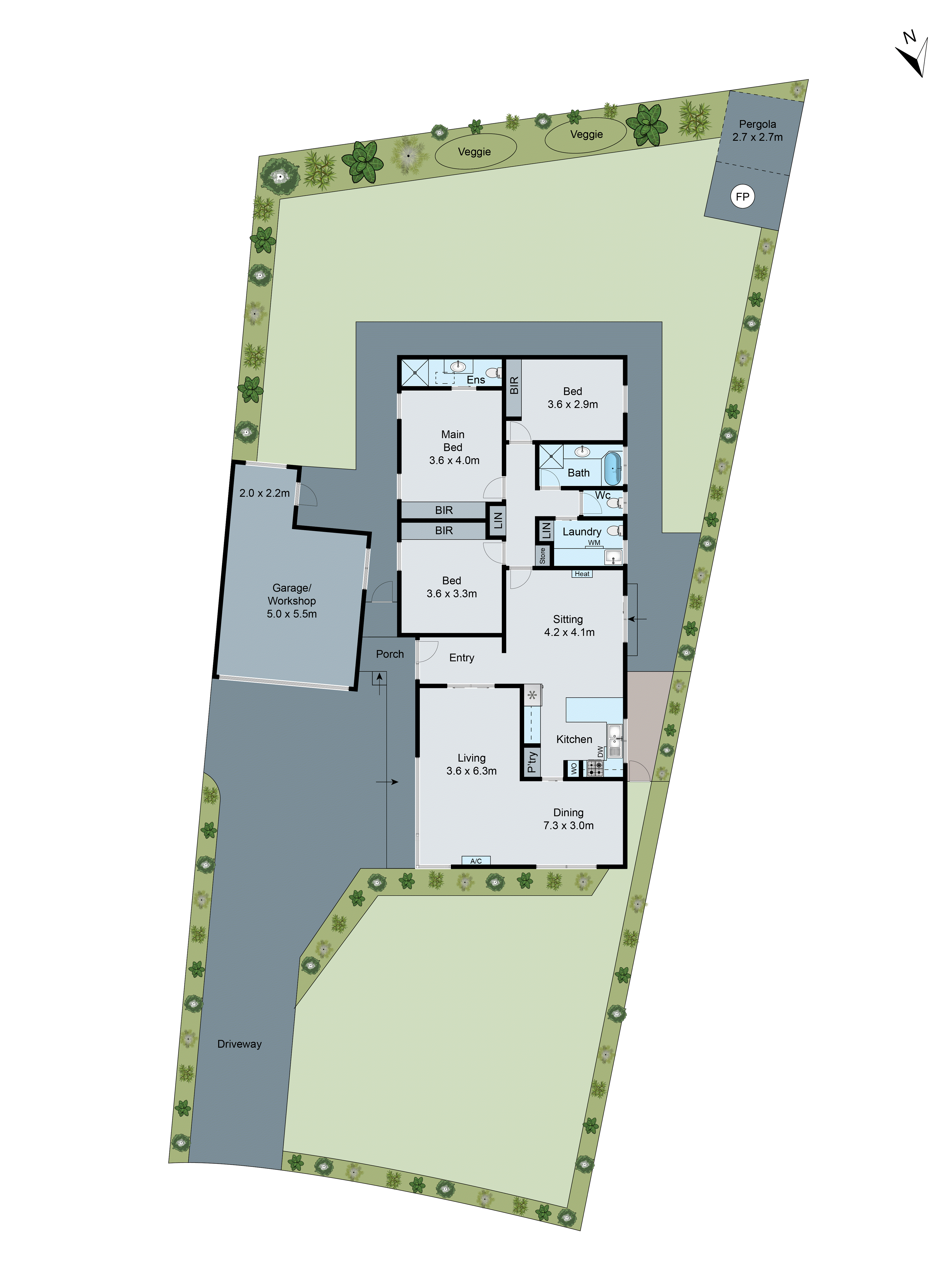20 Crestmoor Drive, Highton VIC 3216 - Floorplan