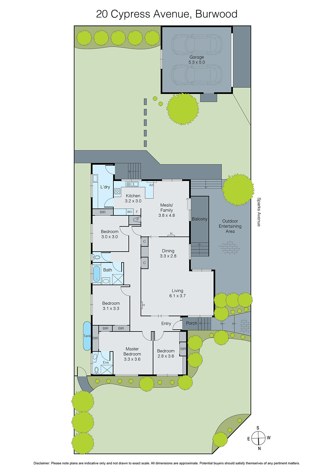 20 Cypress Avenue, Burwood VIC 3125 - Floorplan