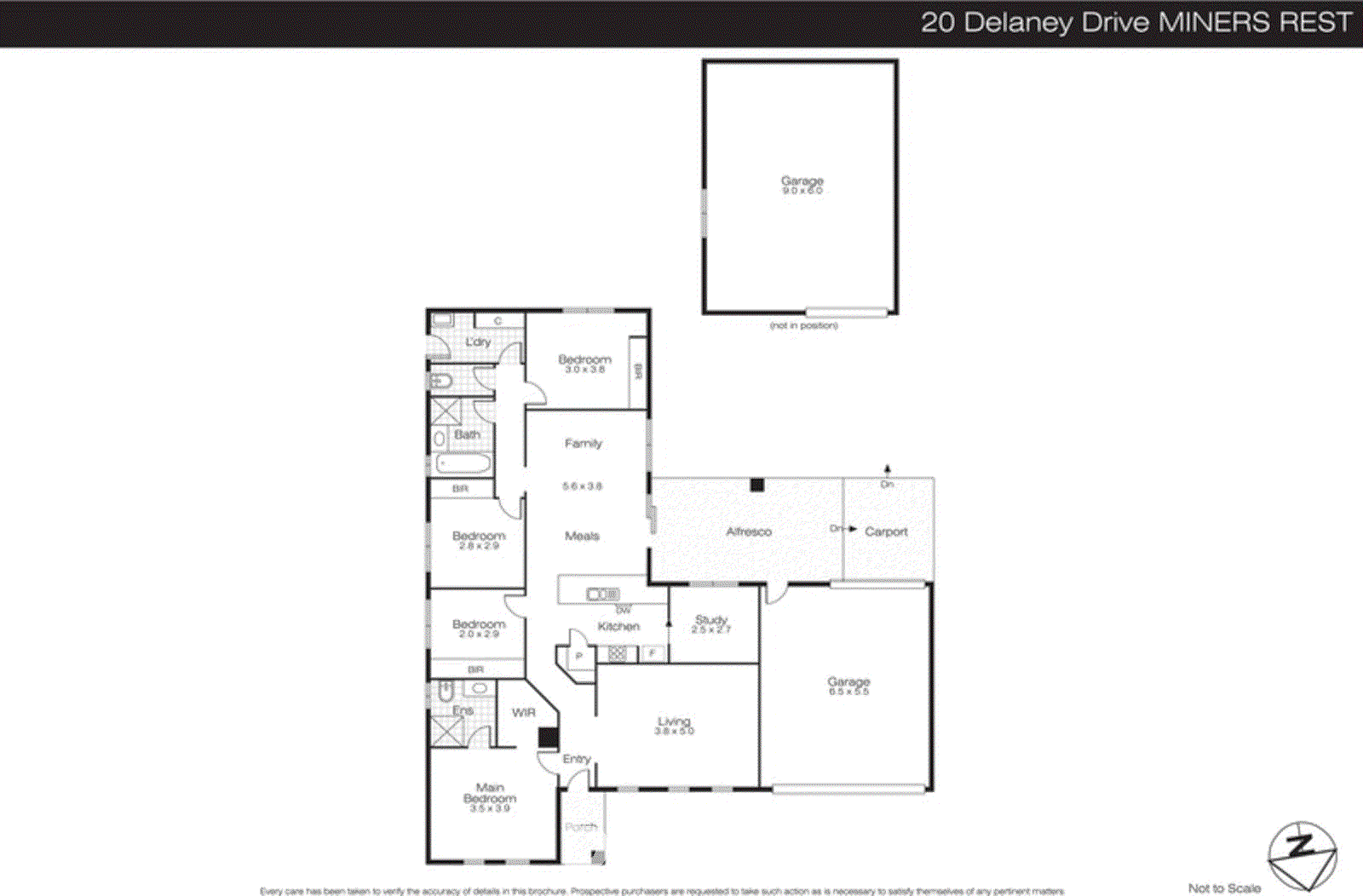 20 Delaney Drive, Miners Rest VIC 3352 - Floorplan