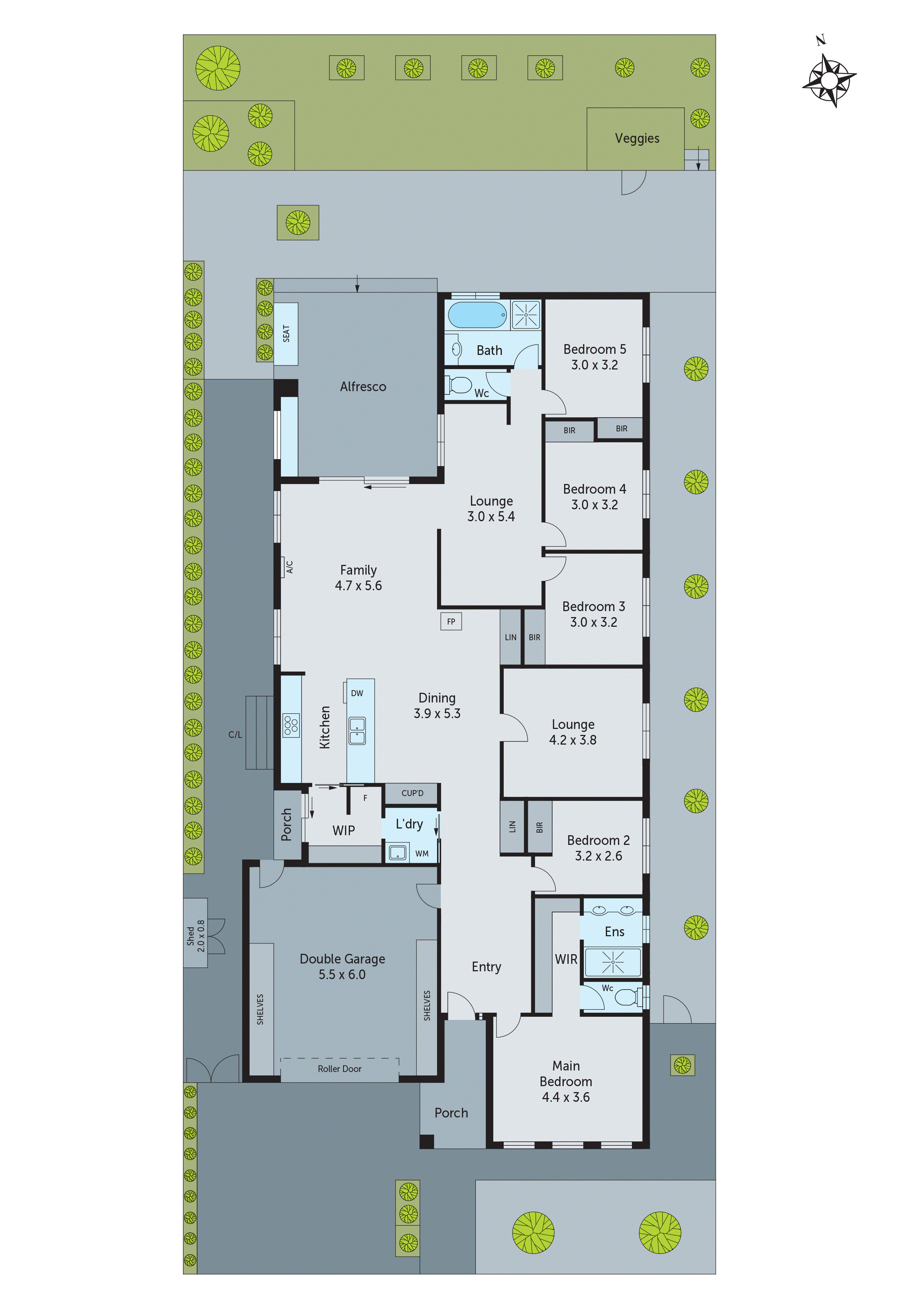 20 Diaz Drive, Grovedale VIC 3216 - Floorplan