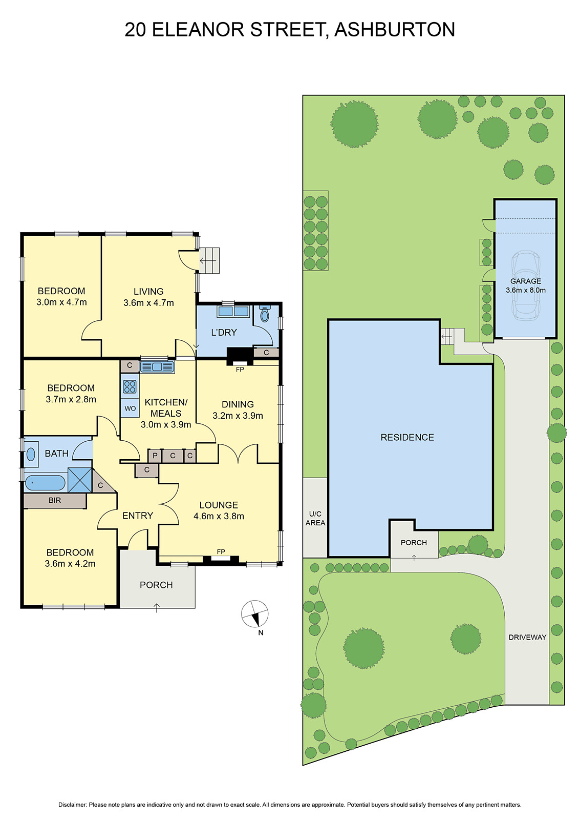 20 Eleanor Street, Ashburton VIC 3147 - Floorplan