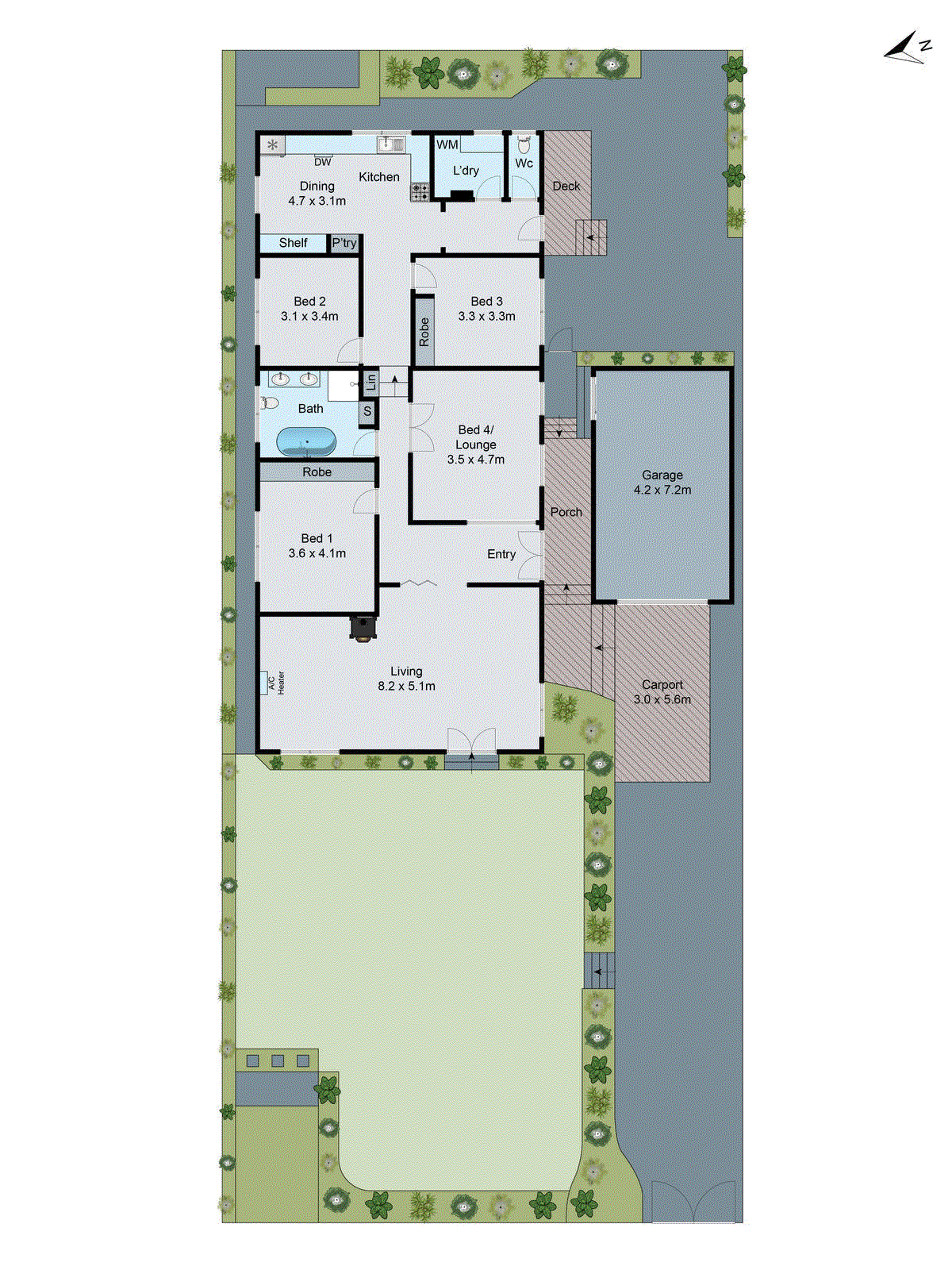 20 Elizabeth Street, Highton VIC 3216 - Floorplan